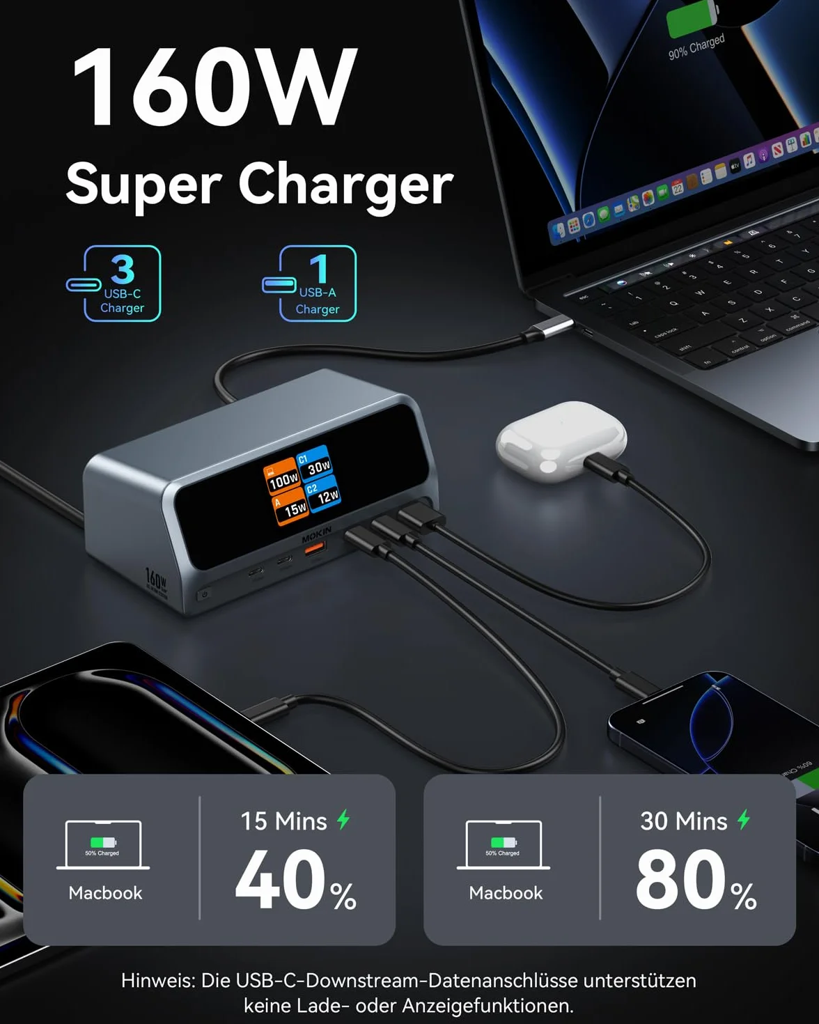 Docking Station Adattatore USB C