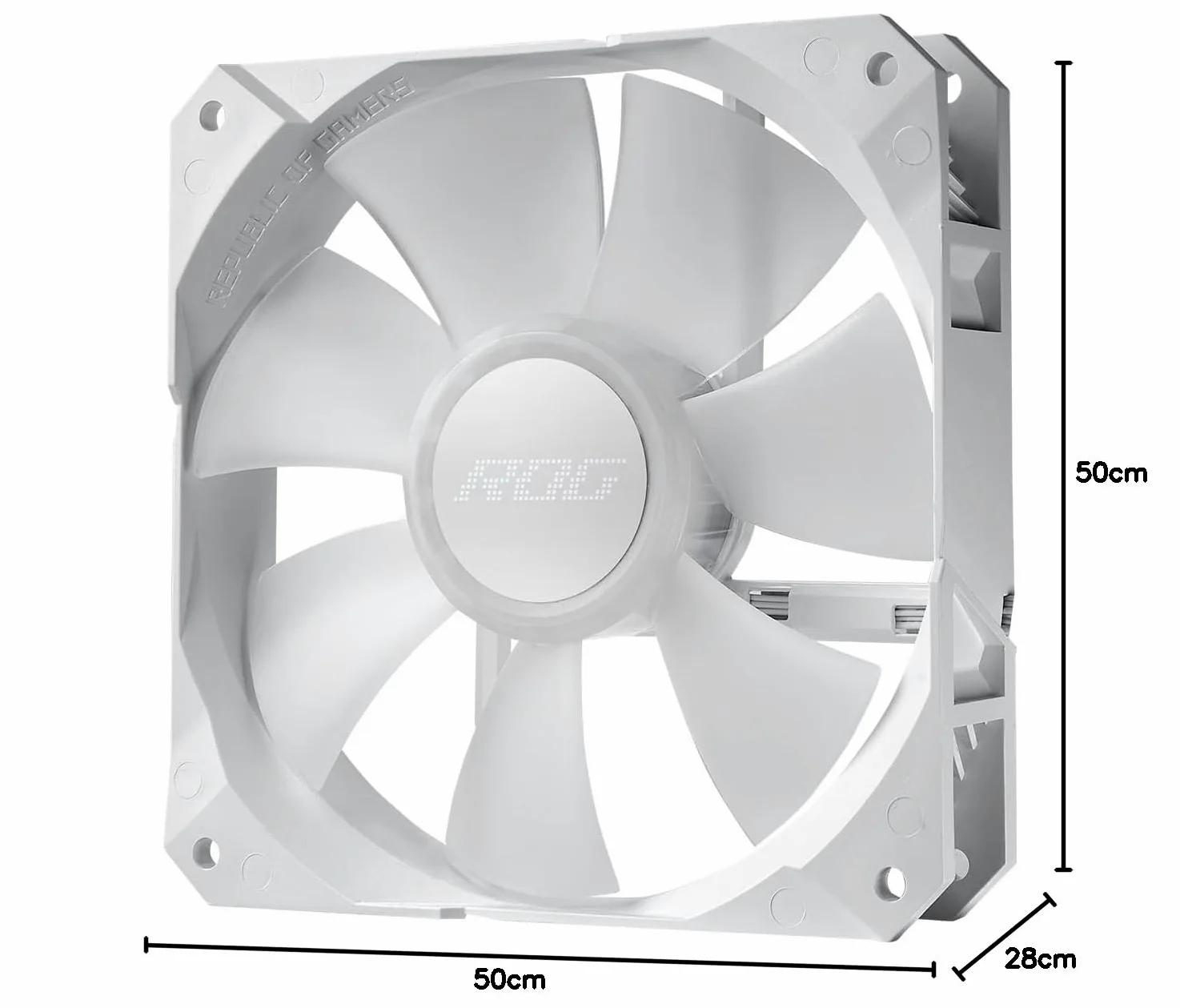 ASUS ROG Strix LC II 240 ARGB White Edition Raffreddatore CPU a liquido all-in-one con Aura Sync, supporto Intel LGA 1700 e AMD AM5/AM4/TR4 e 2 ventole ROG RGB da 120 mm indirizzabili, Bianco
