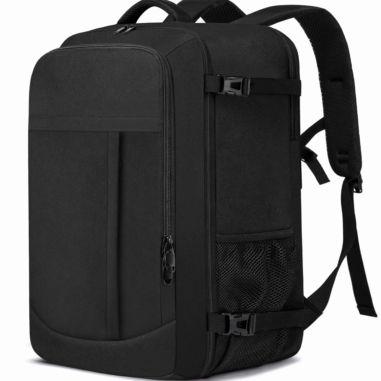 Zaino da Viaggio 55x40x20 44L Borsa da Cabina Antifurto Nero