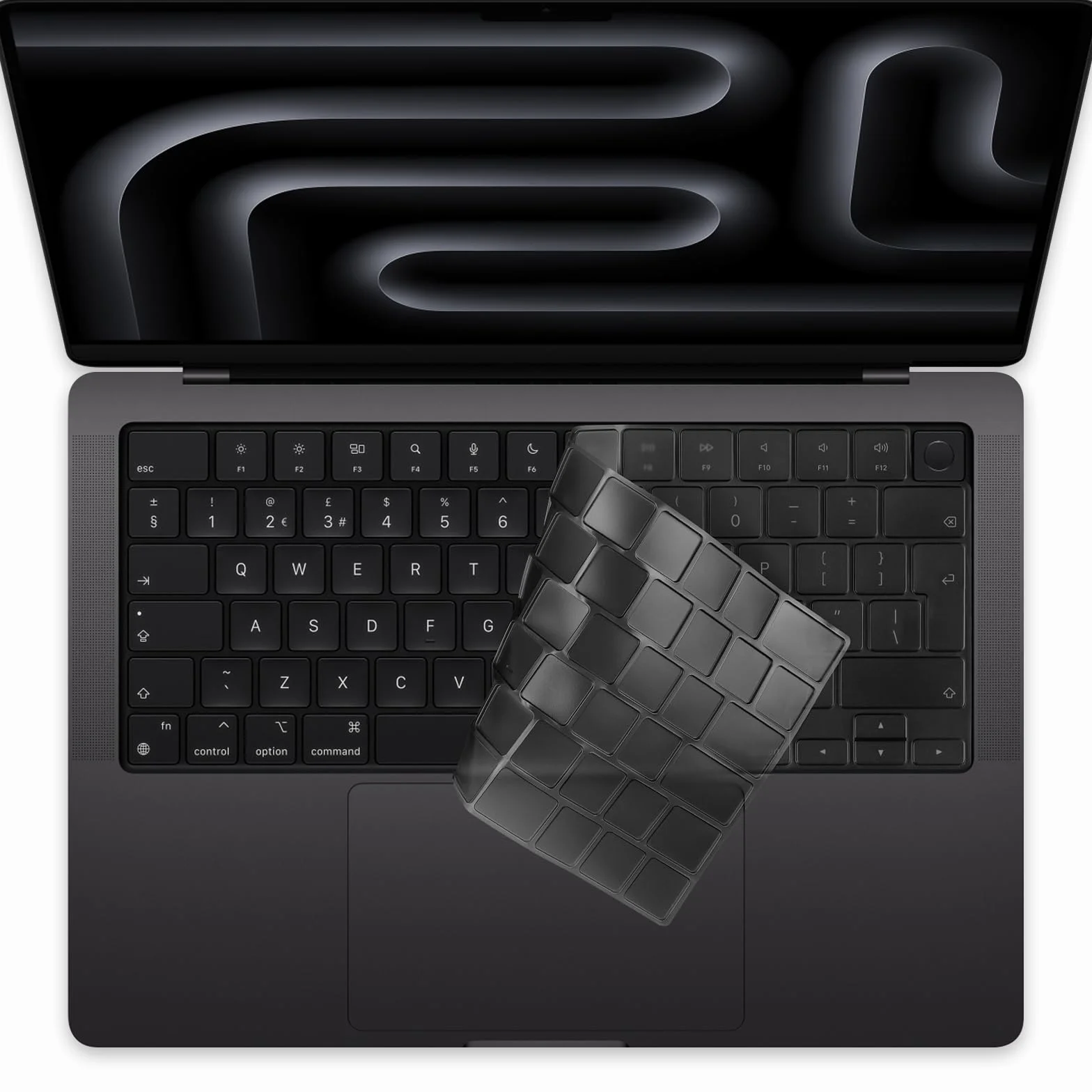 Cover per tastiera per MacBook Pro 14/16 pollici (M5-M1) Air 13,6/15 pollici (M5-M2) & Neo 13 pollici (A18) A3404 A3426 A3449 A3429 A3434 A3240 Pellicola Protettiva Copertura