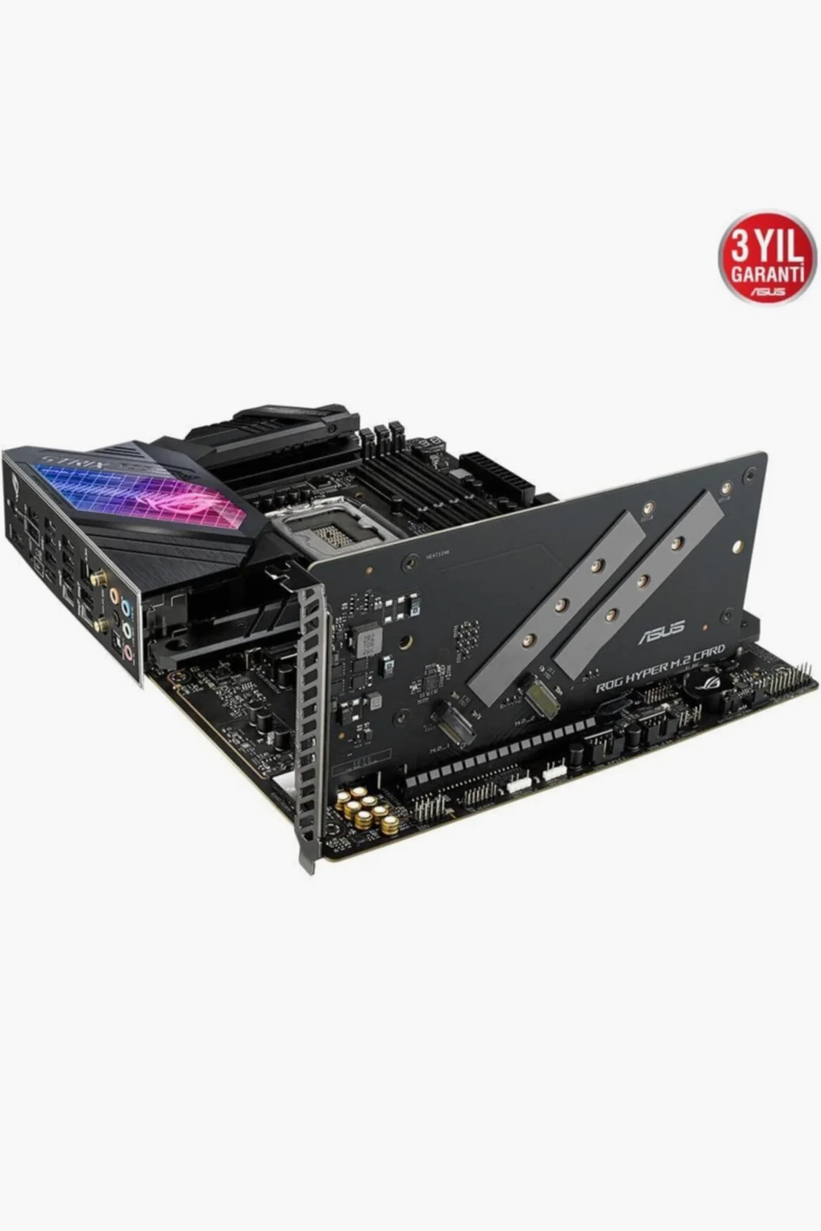 ASUS ROG Strix Z690-E Gaming WiFi Scheda Madre ATX, Intel Z690, LGA1700, DDR5, PCI 5.0, WiFi 6E (802.11ax), Intel 2.5Gb Ethernet, ROG SupremeFX 7.1, 4xM.2, 6xSATA 6GB/s, Aura Sync RGB, Nero