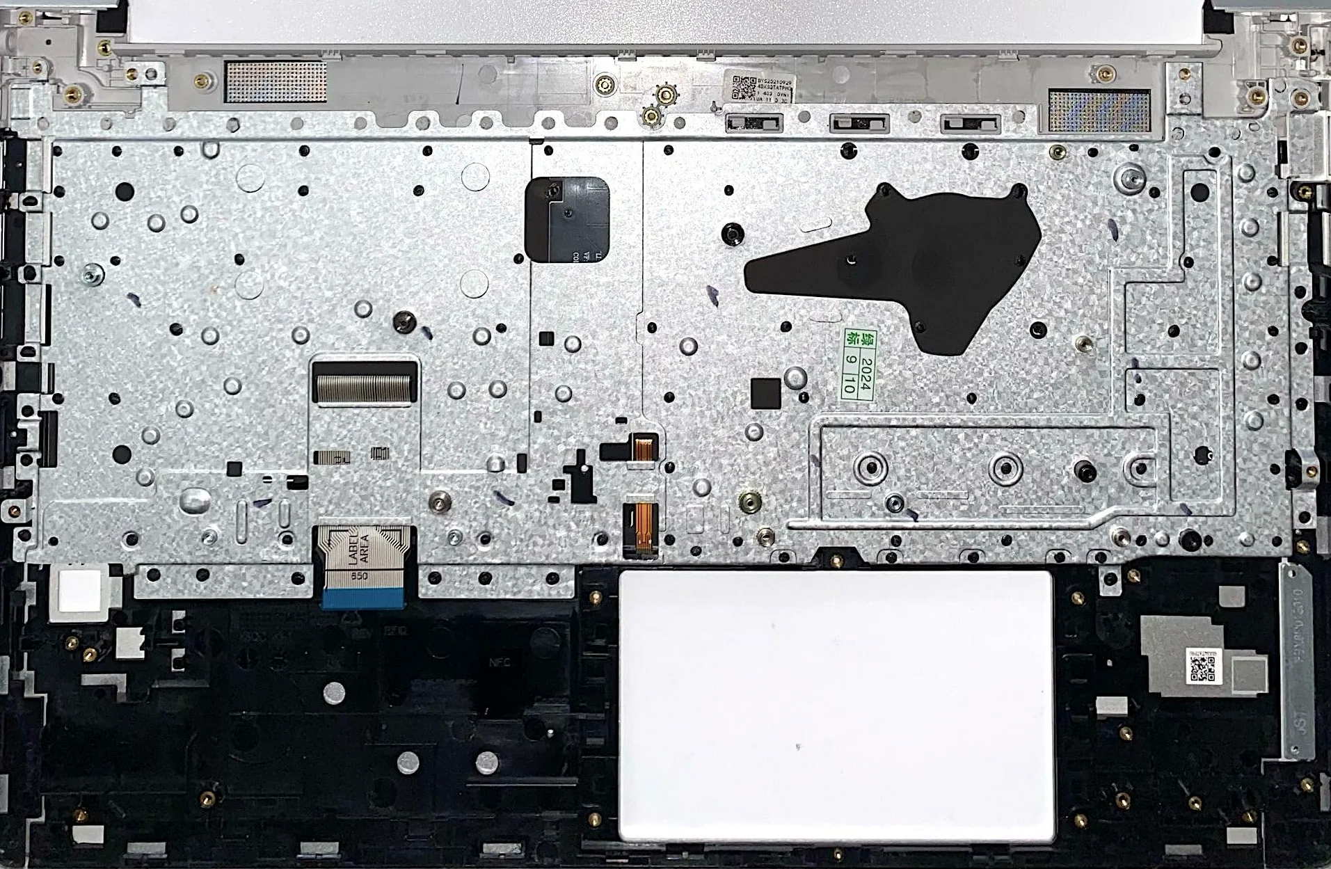 INFOELETTRONICA LO STORE DELLA CONVENIENZA E QUALITA' Tastiera Italiana TOPCASE per HP ProBook 450 G8 RETROILLUMINATA Silver