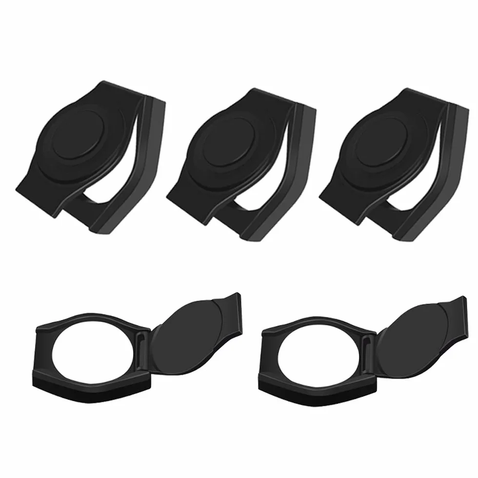 EasyULT 5 Pezzi Copertura per Webcam, Copri Webcam con Adesivo Forte, Webcam Cover Protegge la Privacy e la Sicurezza per Webcam HD per Macbook, PC Portatile (Nero)