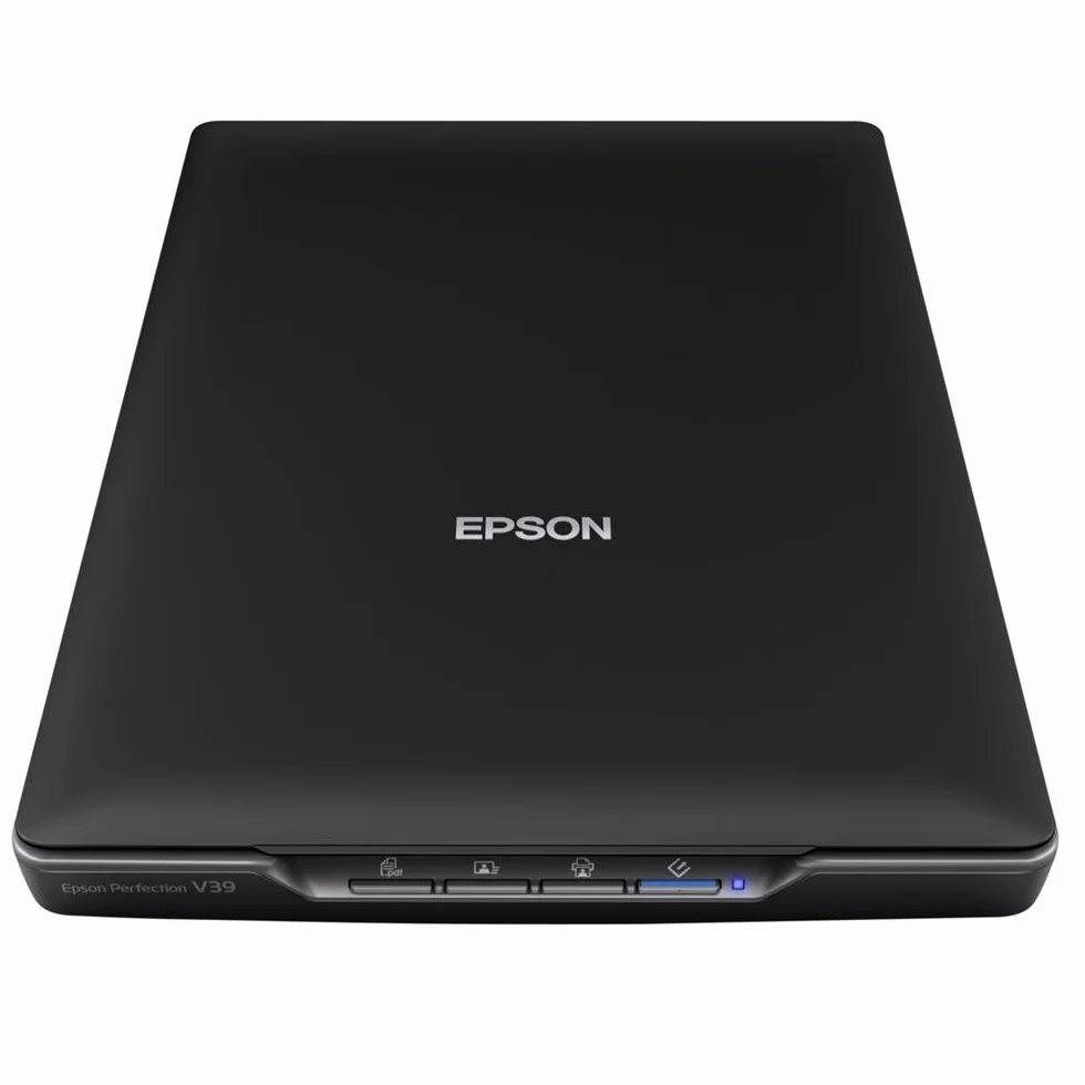 Epson Perfection V39 Scanner Piano A4 USB 4800 dpi Scan-to-Cloud