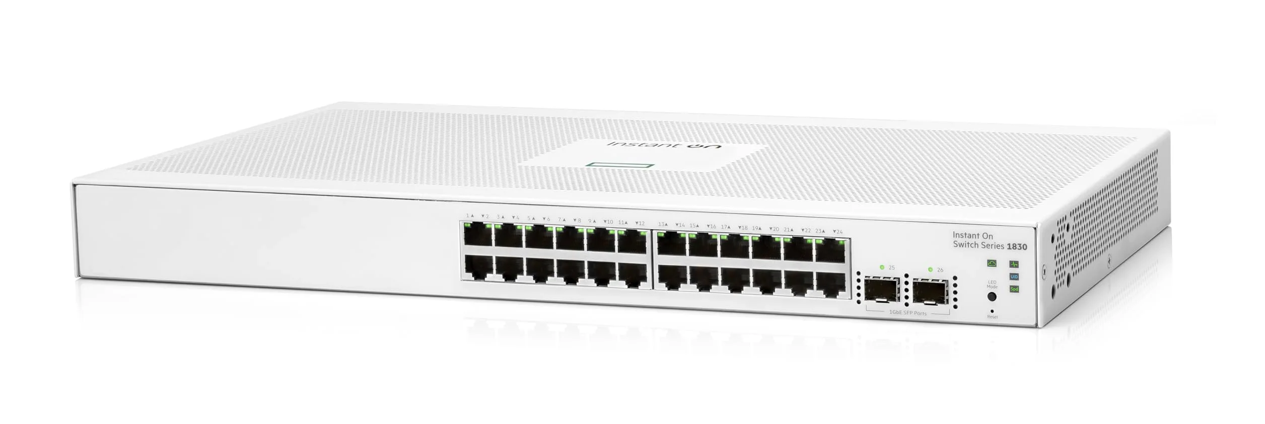 Hewlett Packard Enterprise Aruba Instant On 1830 24g 2sfp Gestito L2 Gigabit Ethernet [10/100/1000] 1u (aruba Switch Ion 1830 24g - 2sfp Europe - Eng