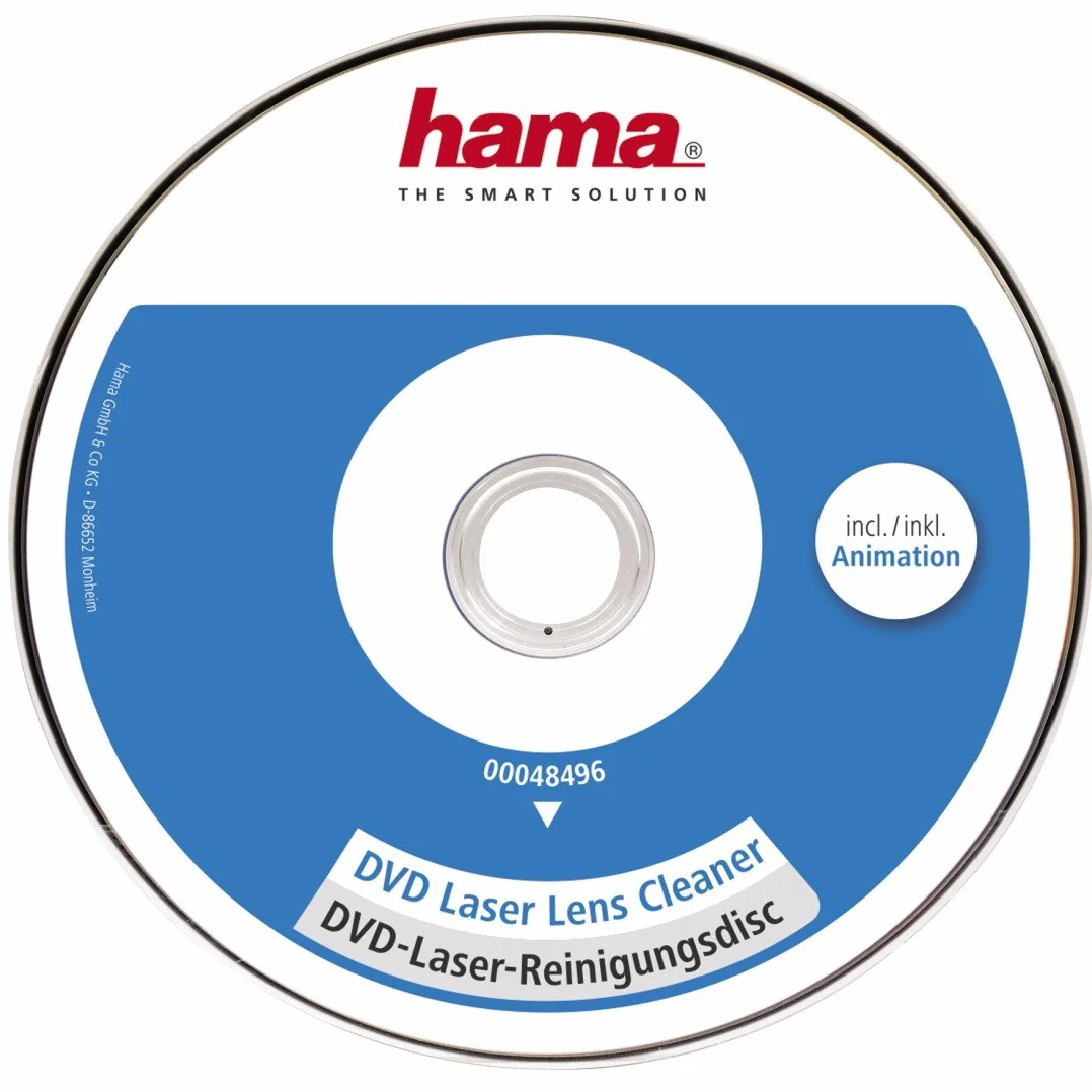 HAMA Disco di Pulizia Laser per Lettore Dvd