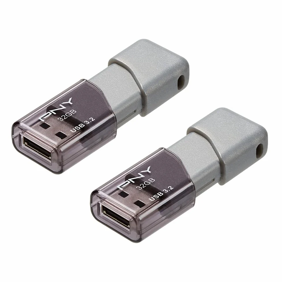 PNY Unità flash USB 3.2 Turbo Attaché 3 da 32 GB, confezione da 2