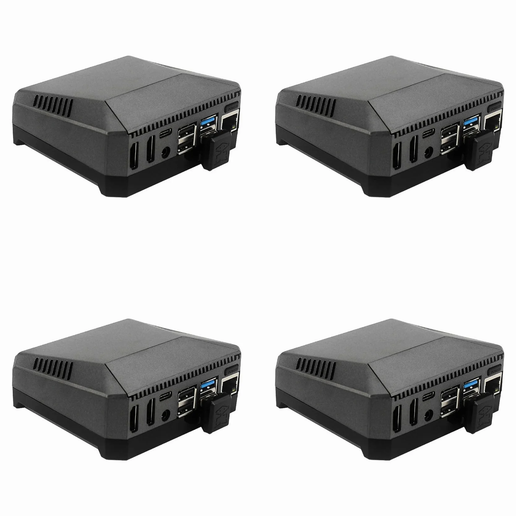 4 x Scheda di Estensione M.2 Adattatore SSD USB 3.0 a M.2 per Base Modello B per Scatola One V2 / M.2