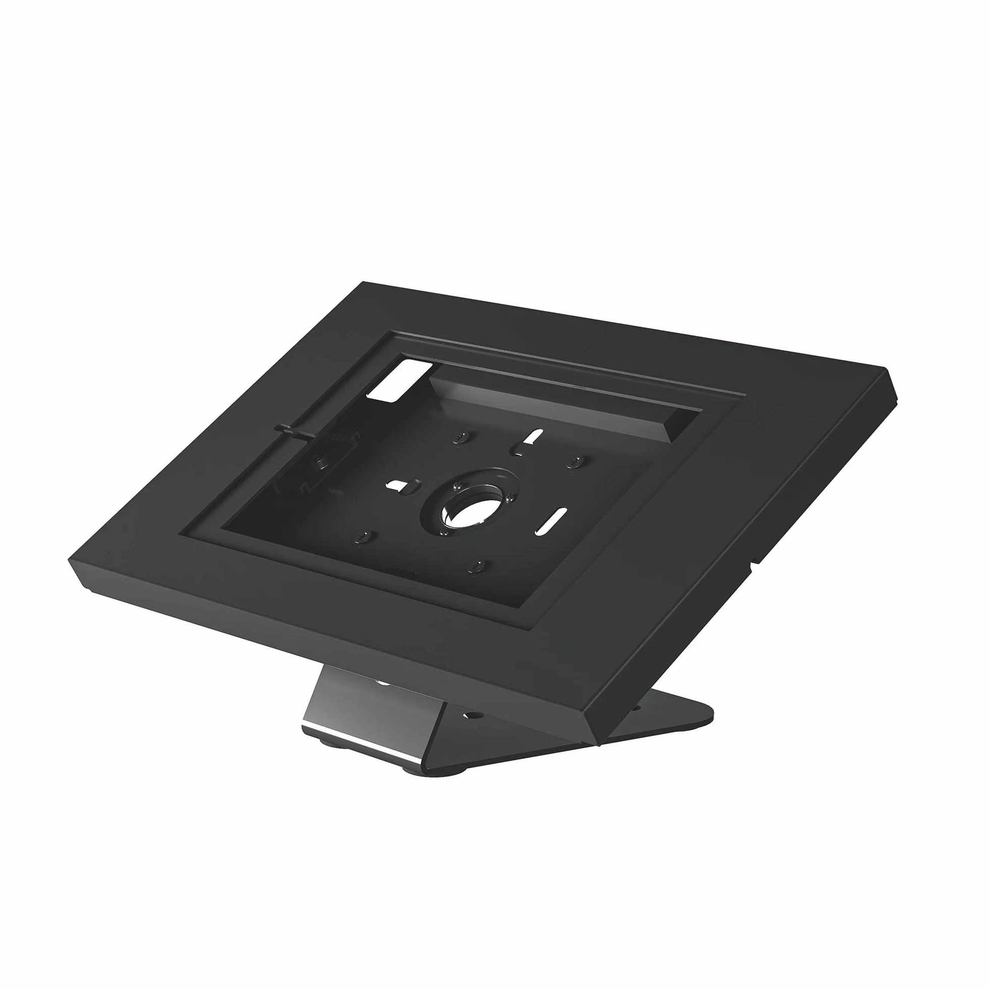 Conecto Supporto da Banco per Tablet con Blocco per iPad 5/6/7/8/9, iPad Air 9.7/10.5/10.9/11, Tab A 10.1 (2019), Tab A7, S6 Lite 10.4/10.5/11, Nero