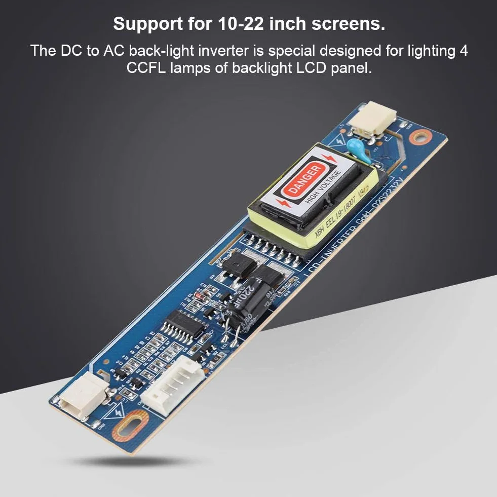 Modulo display Bewinner doppia lampada LCD, scheda inverter ad alta pressione per la riparazione e la sostituzione di monitor LCD, modulo di tensione regolabile