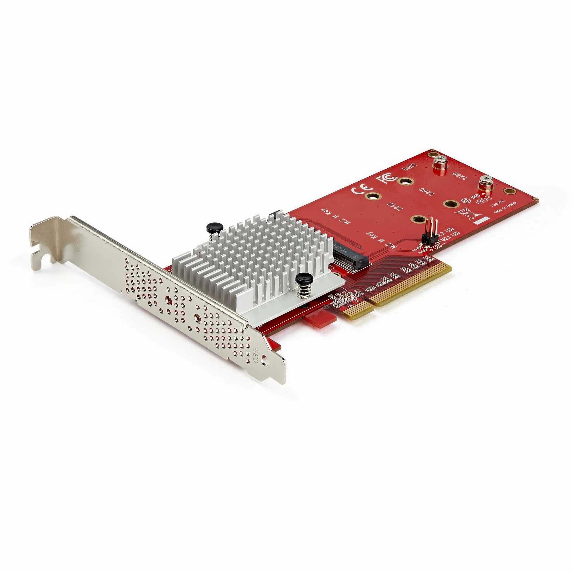 StarTech.com Adattatore PCI Express 3.0 x 8 per SSD M.2 NVMe - PCIe 3.0 (PEX8M2E2)