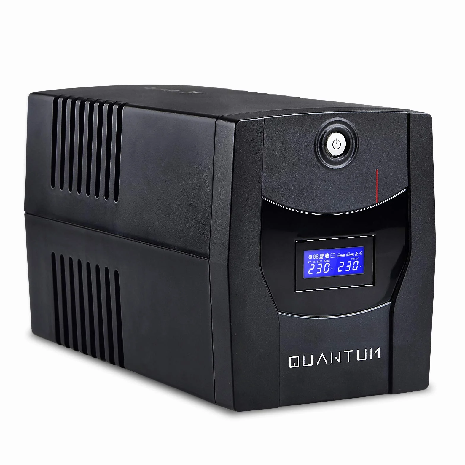 EPYC QUANTUM UPS 2200VA 1320Watt Line Interactive AVR 5 Uscite Display LCD per PC