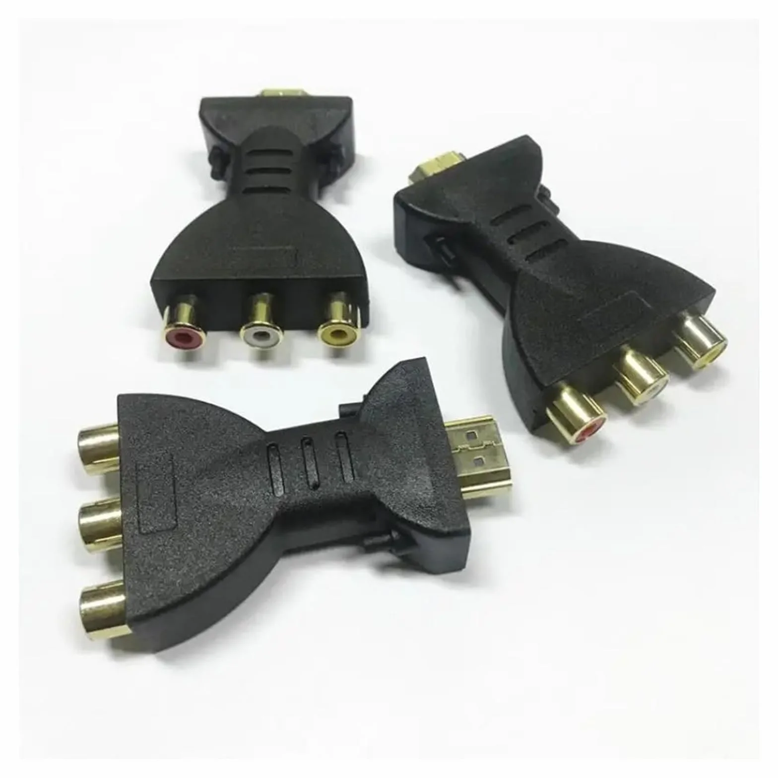 Adattatore HDMI a RCA 1080P HDTV2AV cavo convertitore per TV Box DVD