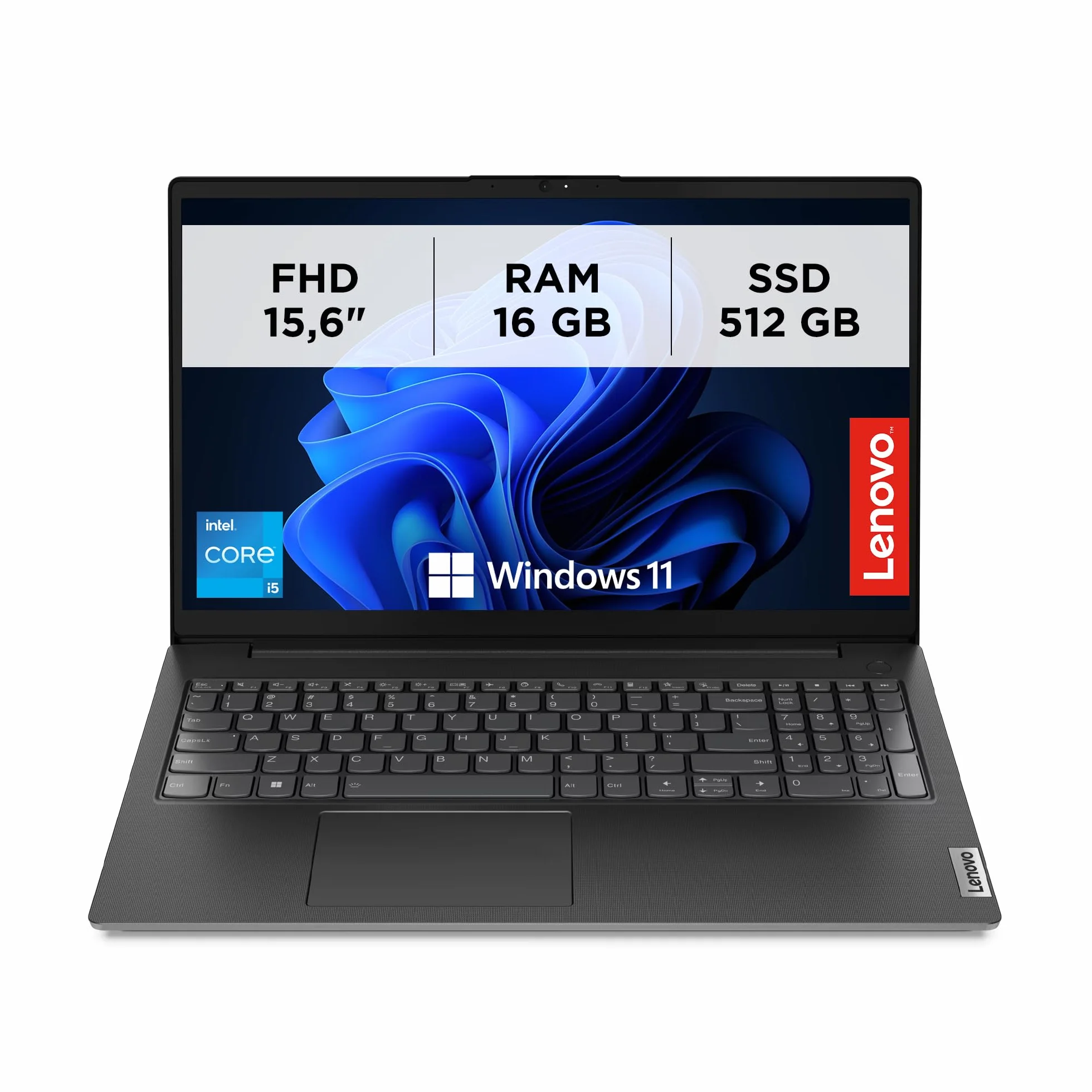 Lenovo V15 G4 IRU Notebook 15.6 Pollici Windows 11 Pro Intel Core i5-13420H 16GB DDR4 512GB SSD NVMe FHD
