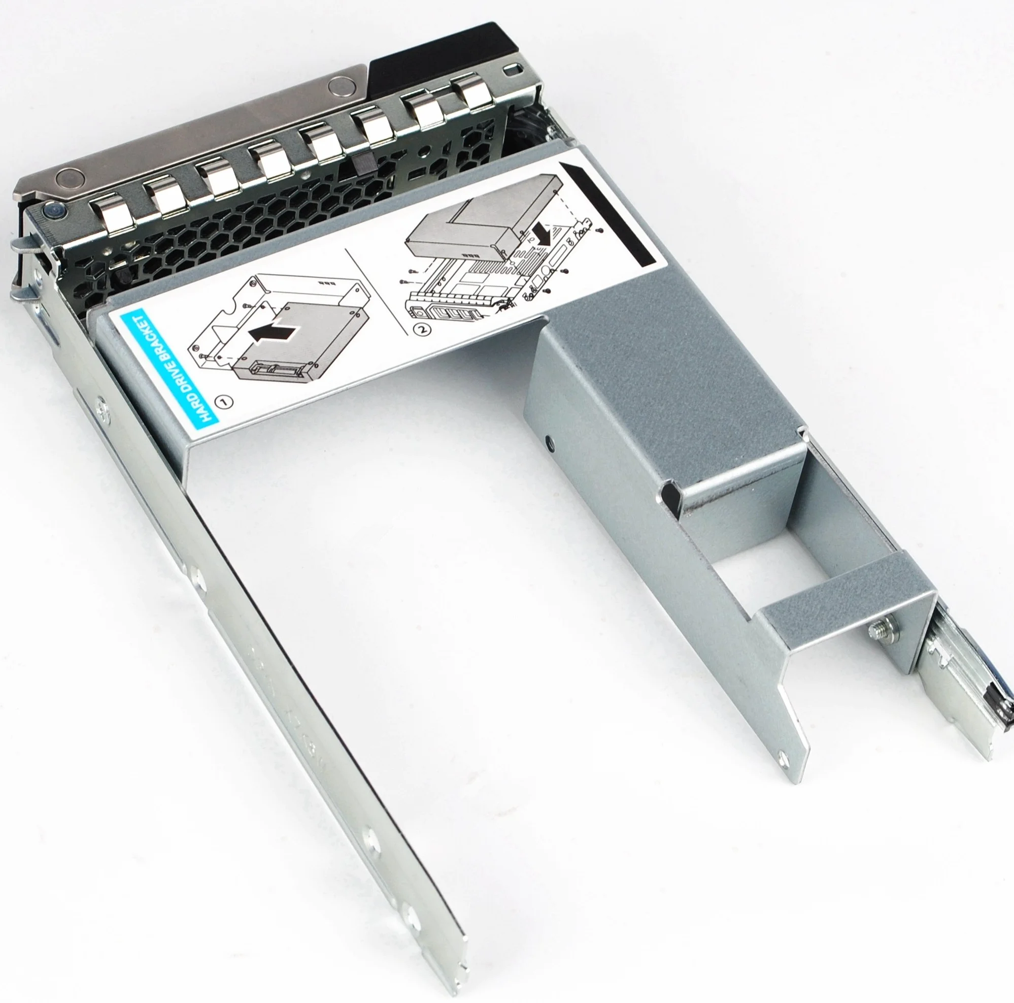 Carrello per Disco Rigido tray caddy ibrido da 3,5" Gen14 con adattatore da 2,5" Vassoio compatibile con Dell Poweredge R240 R340 R440 R540 R640 R740 R740xd R840 R940 C6420 R6415 R7415 R7425