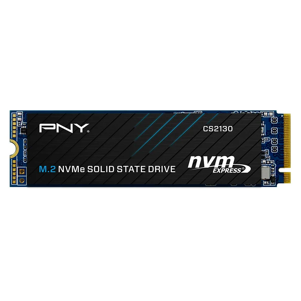 PNY CS2130 M.2 NVMe SSD Interno da 2TB - Velocità di lettura fino a 3500 MB/s (M280CS2130-2TB-RB), Nero