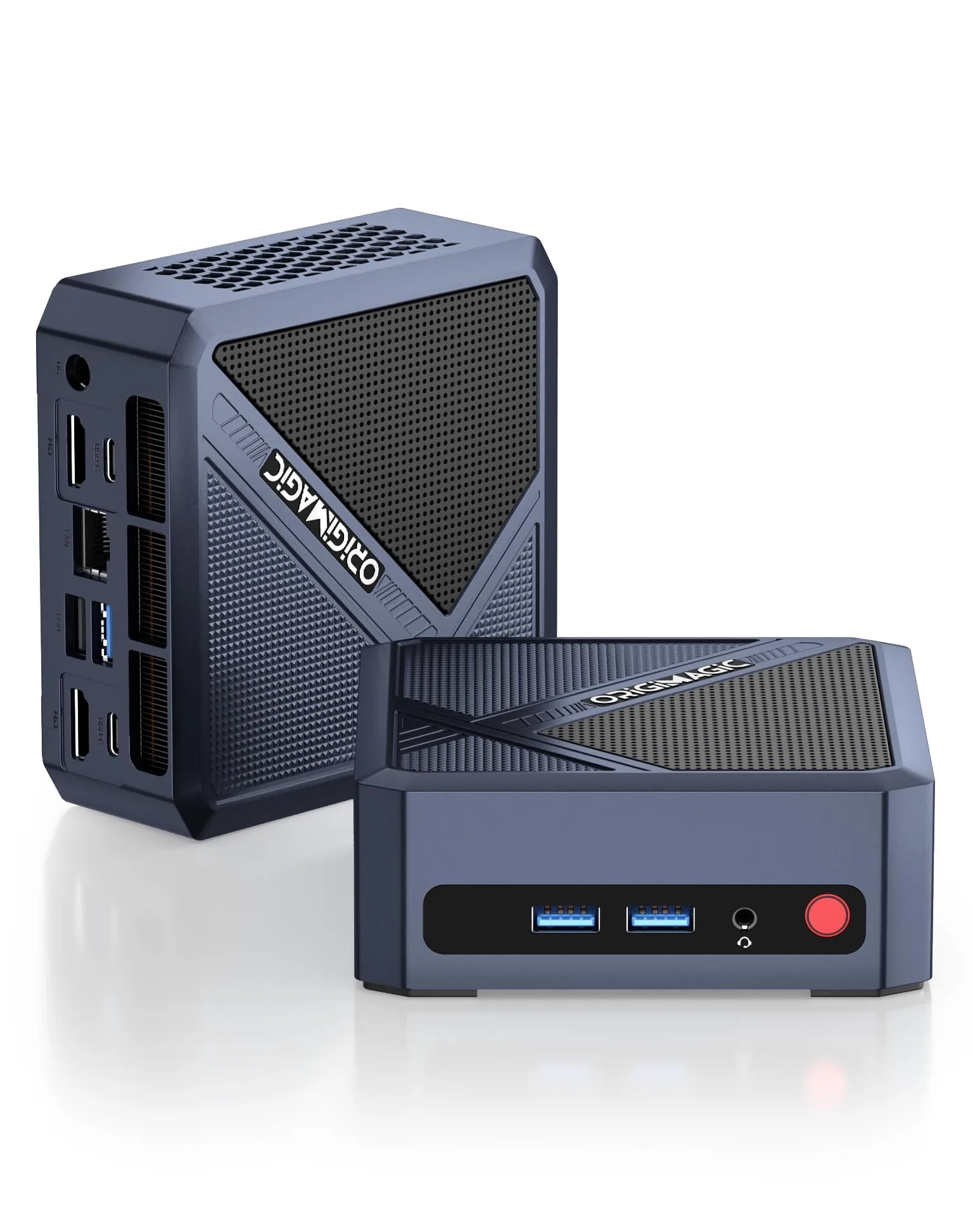 N3 Mini PC,con Core i7 12700H processore (14C/20T,fino a 4,7GHz) Mini PC Gaming,32GB DDR4,512GB NVMe,4K Qud Display/2.5G LAN/WiFi 6/BT 5.2 per Ufficio/Azienda/Casa