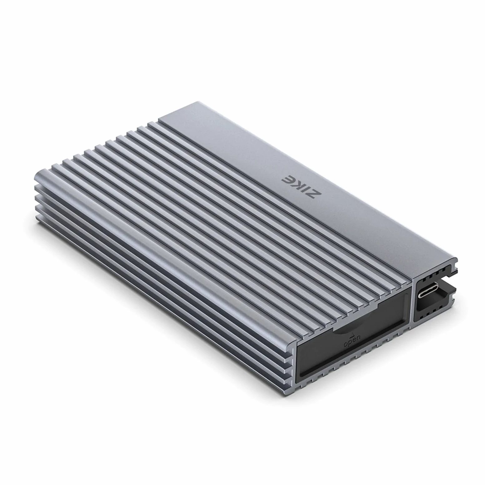 ZIKE Alloggiamento SSD da 40 Gbps M.2 NVMe USB4 fino a 3811 MB/s in alluminio Z666, compatibile con Thunderbolt4 M.2 M-Key 2280, USB4 USB3.2 Gen2/Gen1 PCI-E Gen 4x4