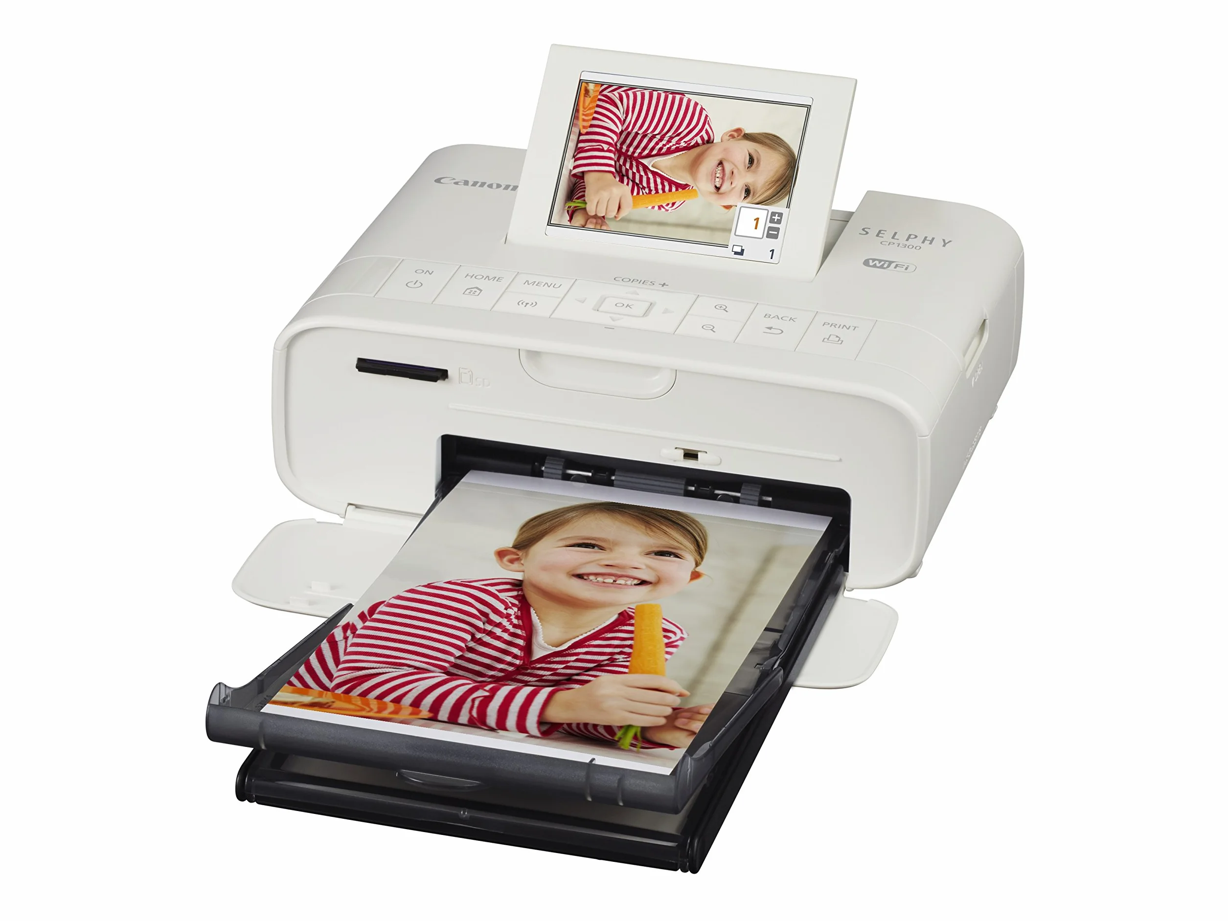 Canon Selphy CP1300 stampante fotografica a sublimazione wireless bianca