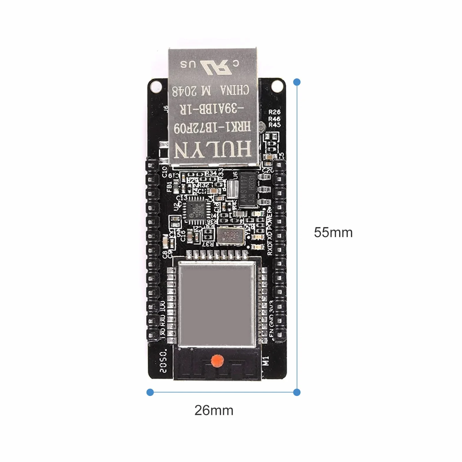 ARCELI - WT32-ETH01 Porta seriale integrata, connettività combo Bluetooth + WiFi, modulo gateway