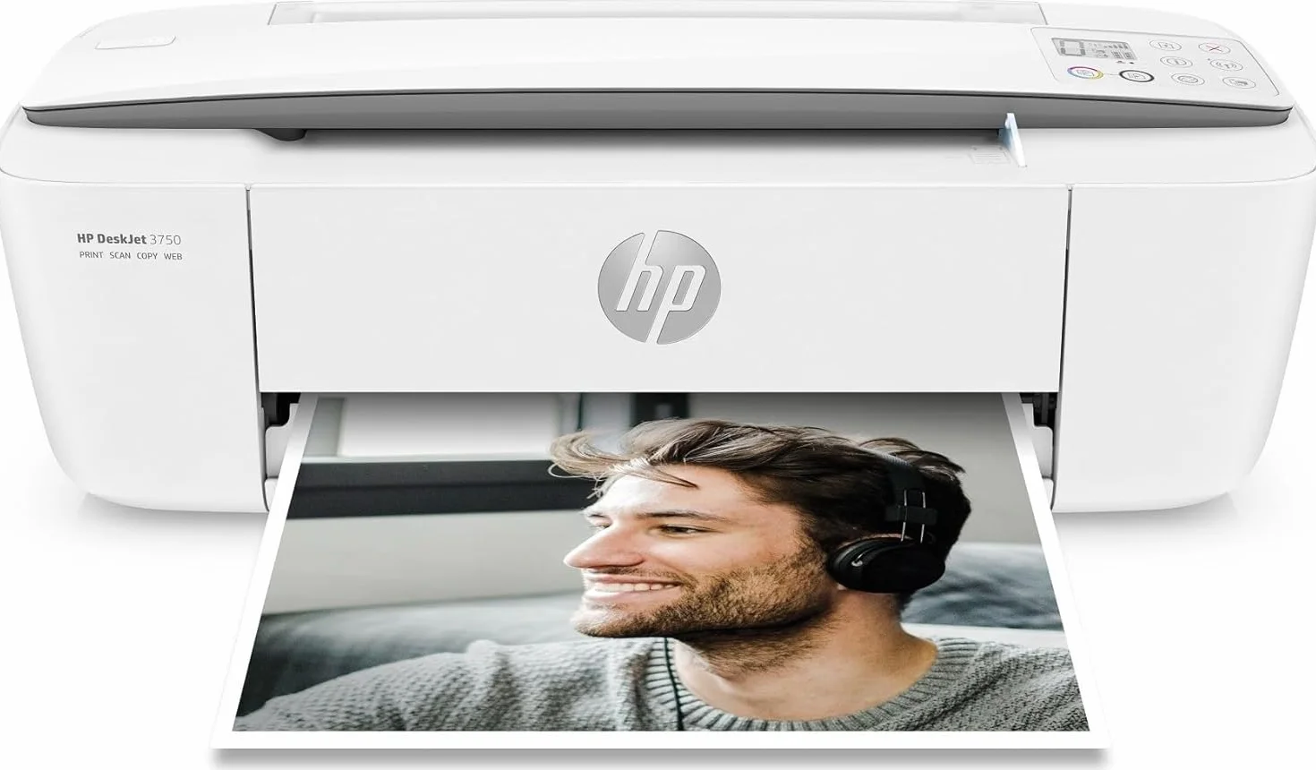 HP DeskJet 3750 Stampante Multifunzione A4 Wi-Fi Grigio Perla