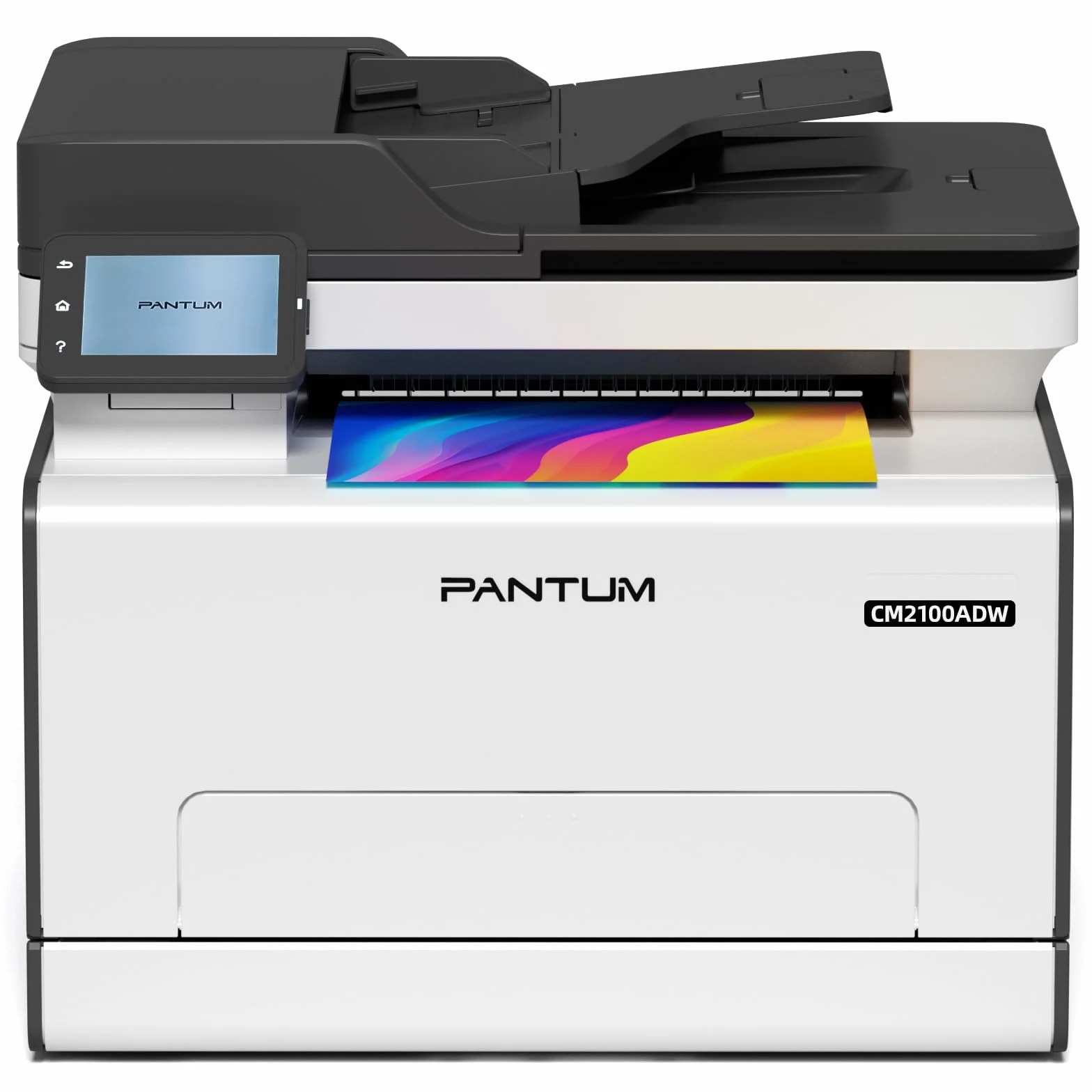 PANTUM Stampante Laser Colori CM2100ADW, multifunzione A4 stampa copia scansione ADF, fronte/retro automatica, WLAN NET USB, 20ppm