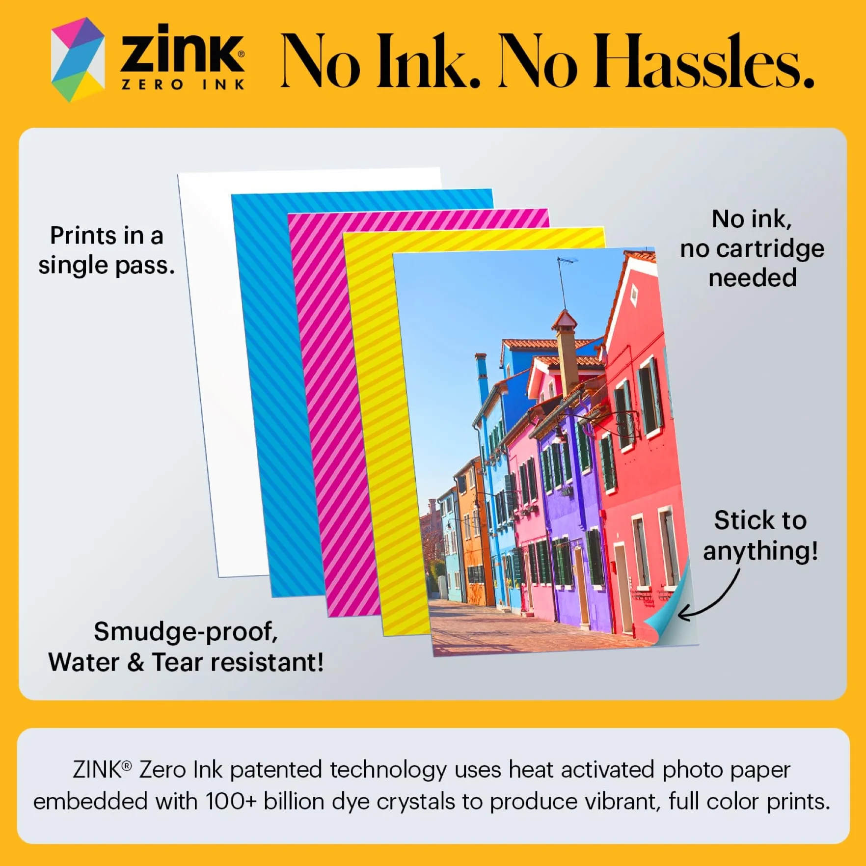 KODAK Step Slim Stampante Fotografica Istantanea per Smartphone – Stampante Mobile Wireless Portatile, Elegante e a Colori – Foto Zink 2x3" (5,1x7,5 cm) con Retro Adesivo, Bianco