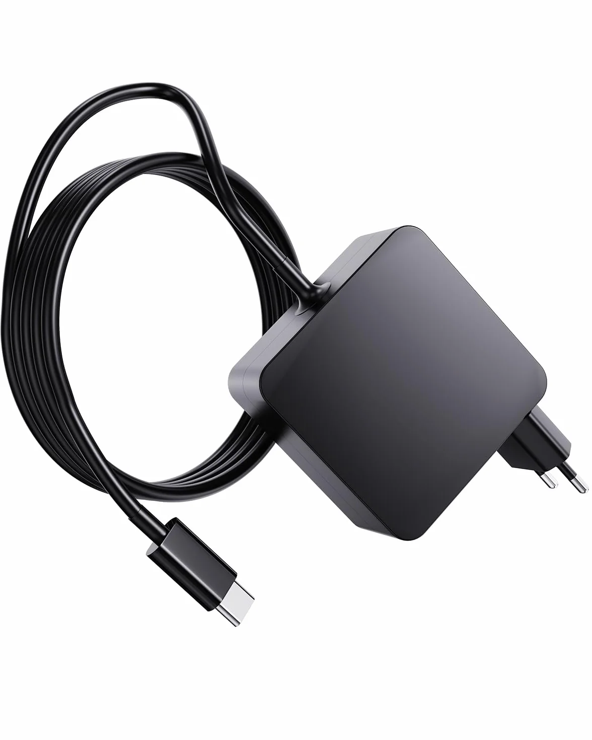 Caricatore 65W USB C Compatibile con Microsoft Surface Pro 12 (2025) 11 10 9 8 7+ 7 pro X 1796 1769 1800 Surface Pro 13" (OLED) Snapdragon X Elite,Surface Pro 2-in-1 13" Alimentatore di tipo C da 65 W
