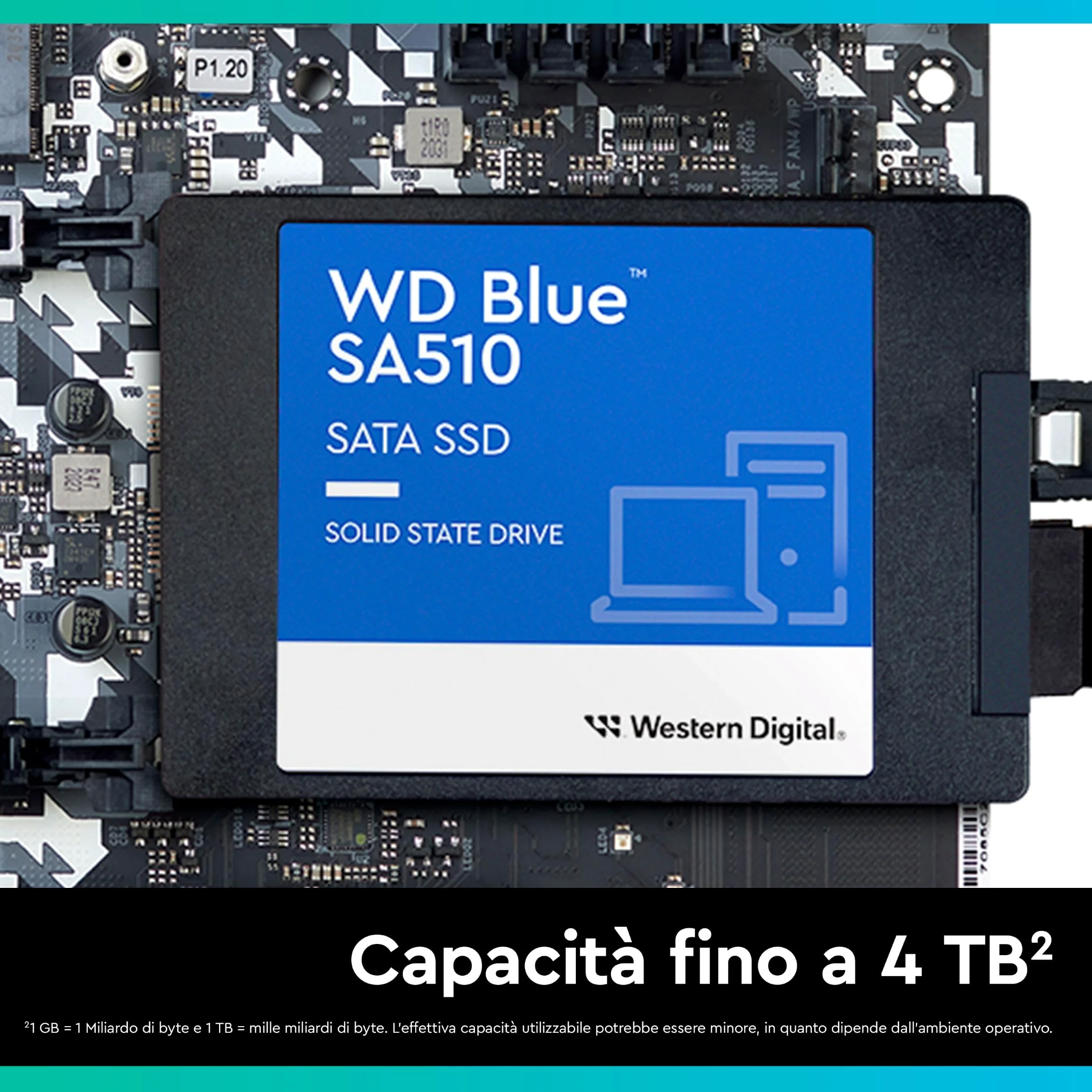 Western Digital Blue SA510 2.5" 2 TB Serial ATA III