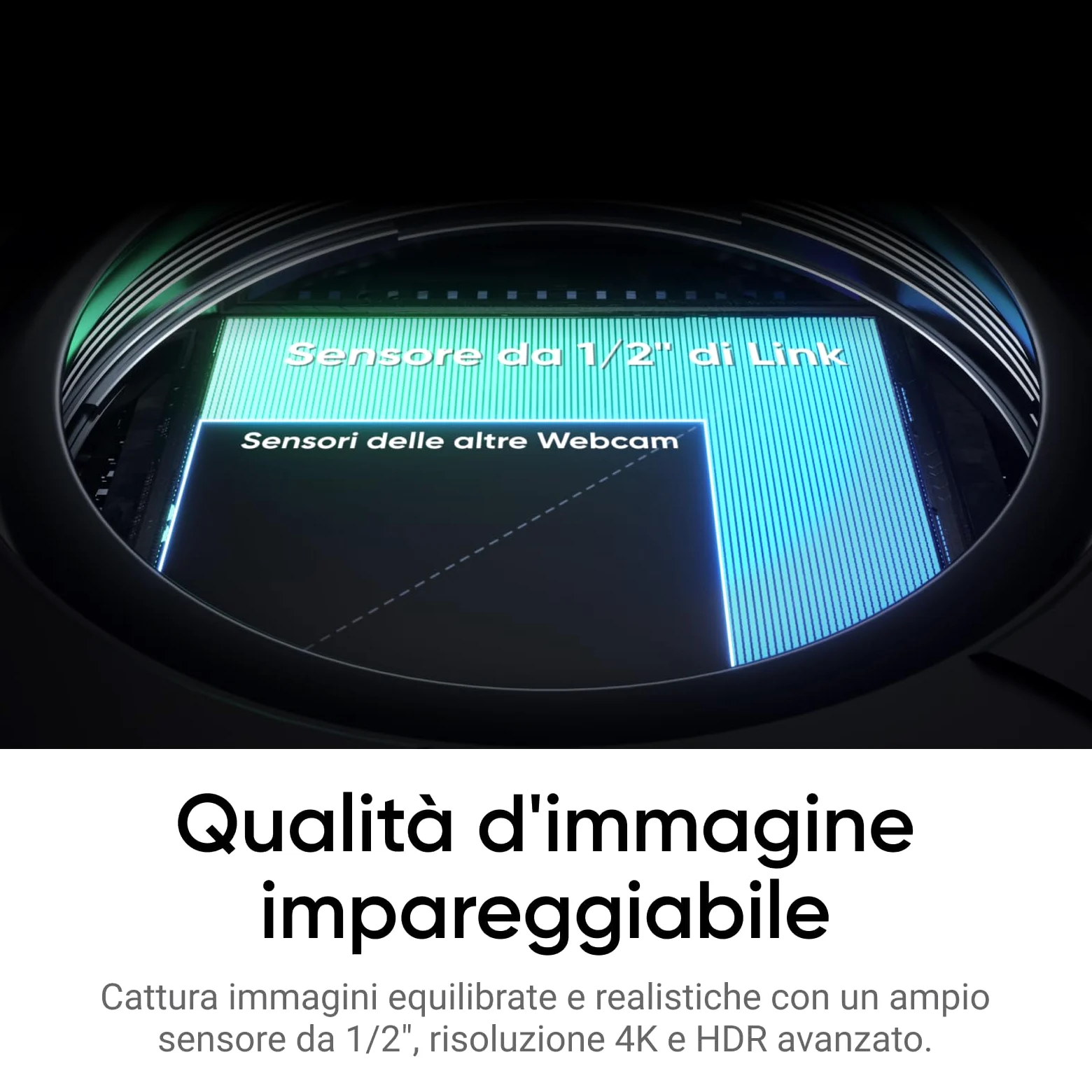 Insta360 Link2 Pack Treppiede 2.0 - PTZ 4K Webcam per PC/Mac, Sensore da 1/2", IA Tracking, HDR, Mic di cancellazione del rumore IA, Controllo gestuale per lo streaming, Videochiamate, Gaming