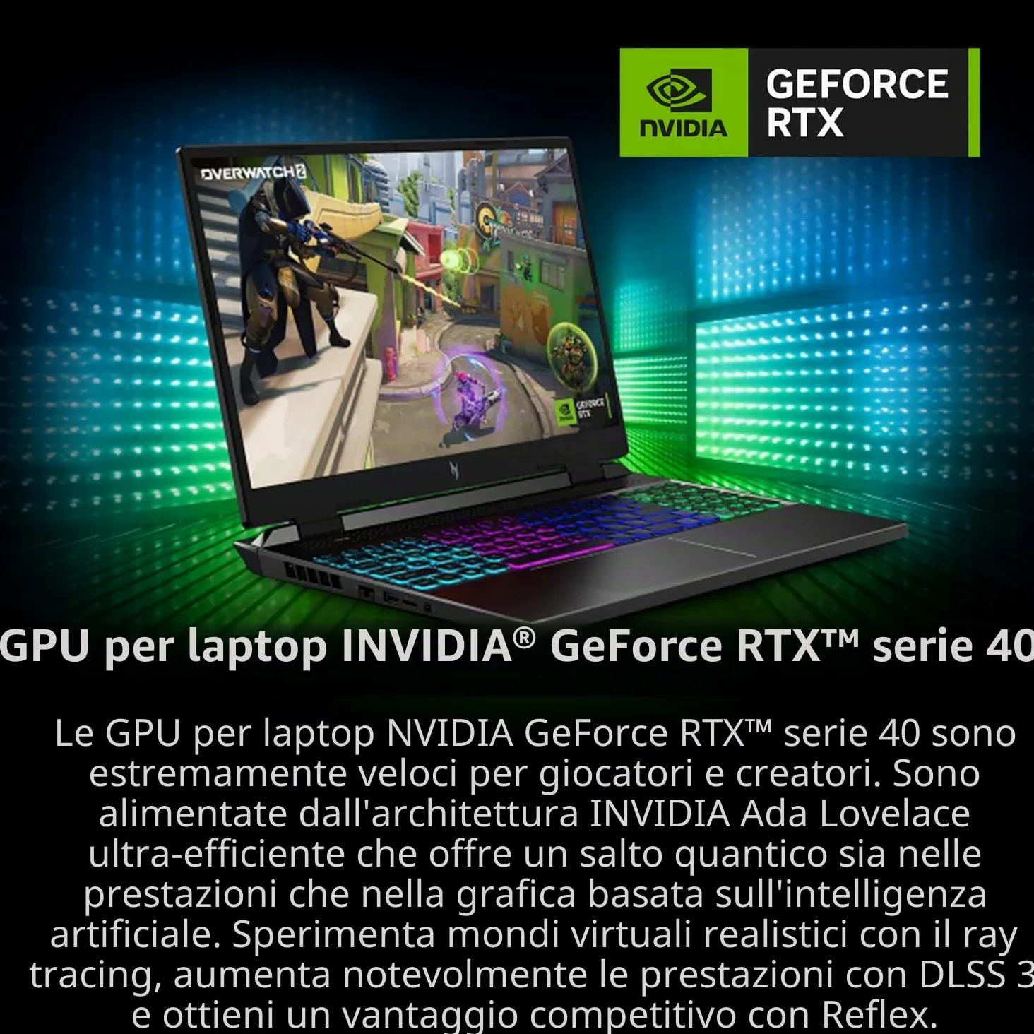 Acer Nitro 16 Laptop da gioco | CPU esagonale AMD Ryzen 5 7640HS | GPU NVIDIA GeForce RTX 4050 per laptop | Display WUXGA 165Hz IPS da 16 pollici | DDR5 da 8 GB | SSD Gen 4 da 512 GB |