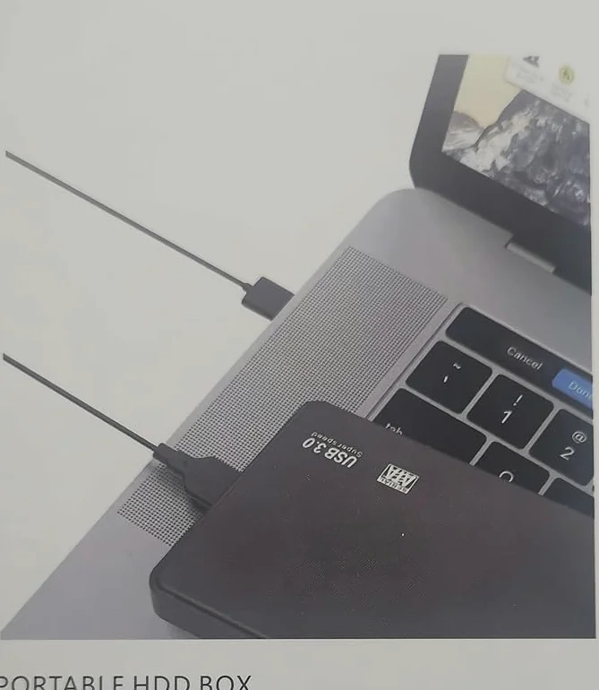 Hard Disk Esterno 2,5" 500GB Ultra Slim Portatile USB3.0 SATA HDD Storage per PC, TV e qualsiasi altro dispositivo con presa USB 2 è superiore