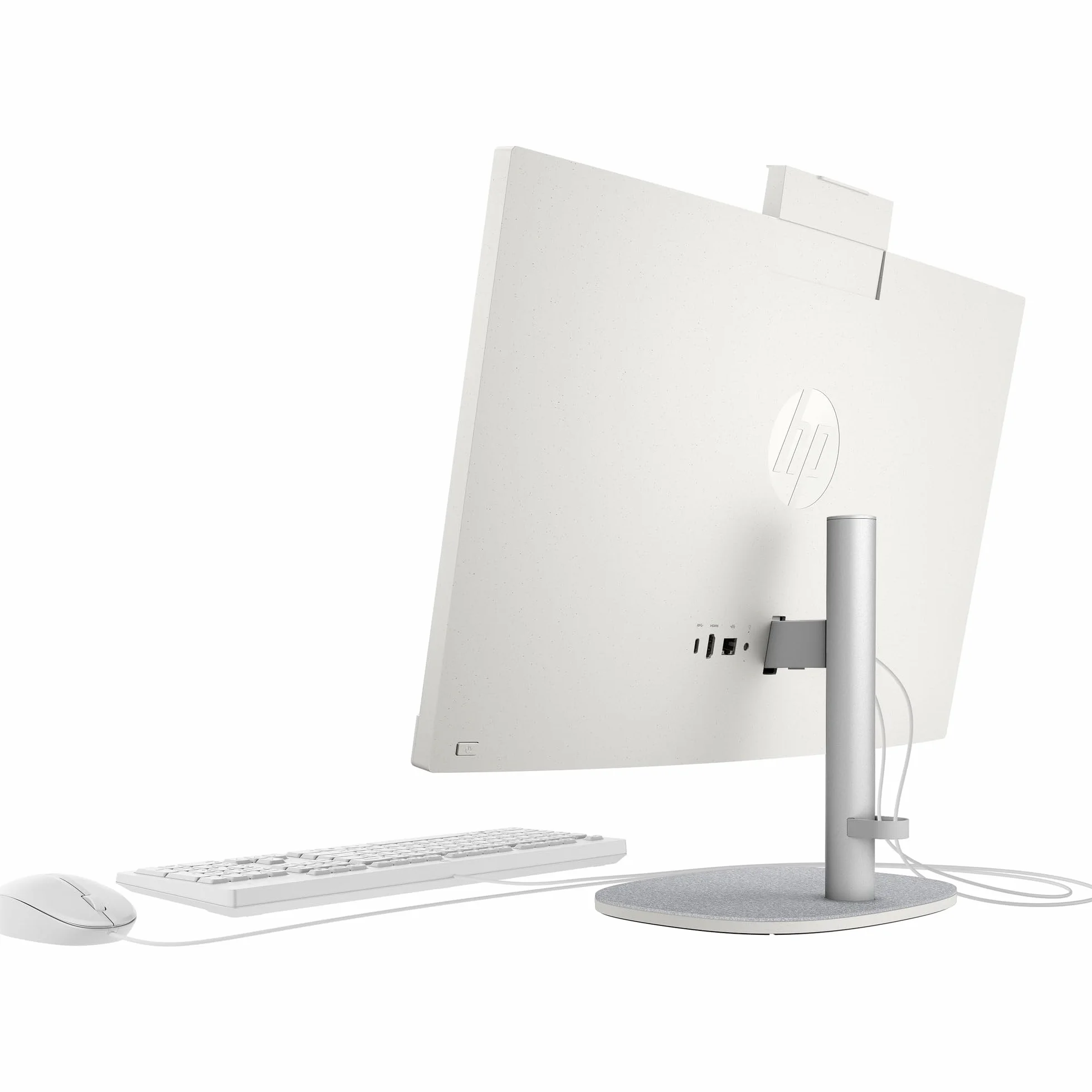 HP All-in-One 24-cr0000sl Intel Core i3-1315U 8GB RAM 512GB SSD 23,8" FHD IPS Windows 11 Bianco