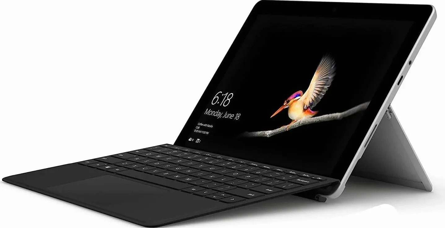 Microsoft Surface Go 2 2 in 1 PC portatile 10.5" Intel Core m3-8100Y 8 GB RAM 128 GB SSD Argento Windows 11 Pro Ricondizionato