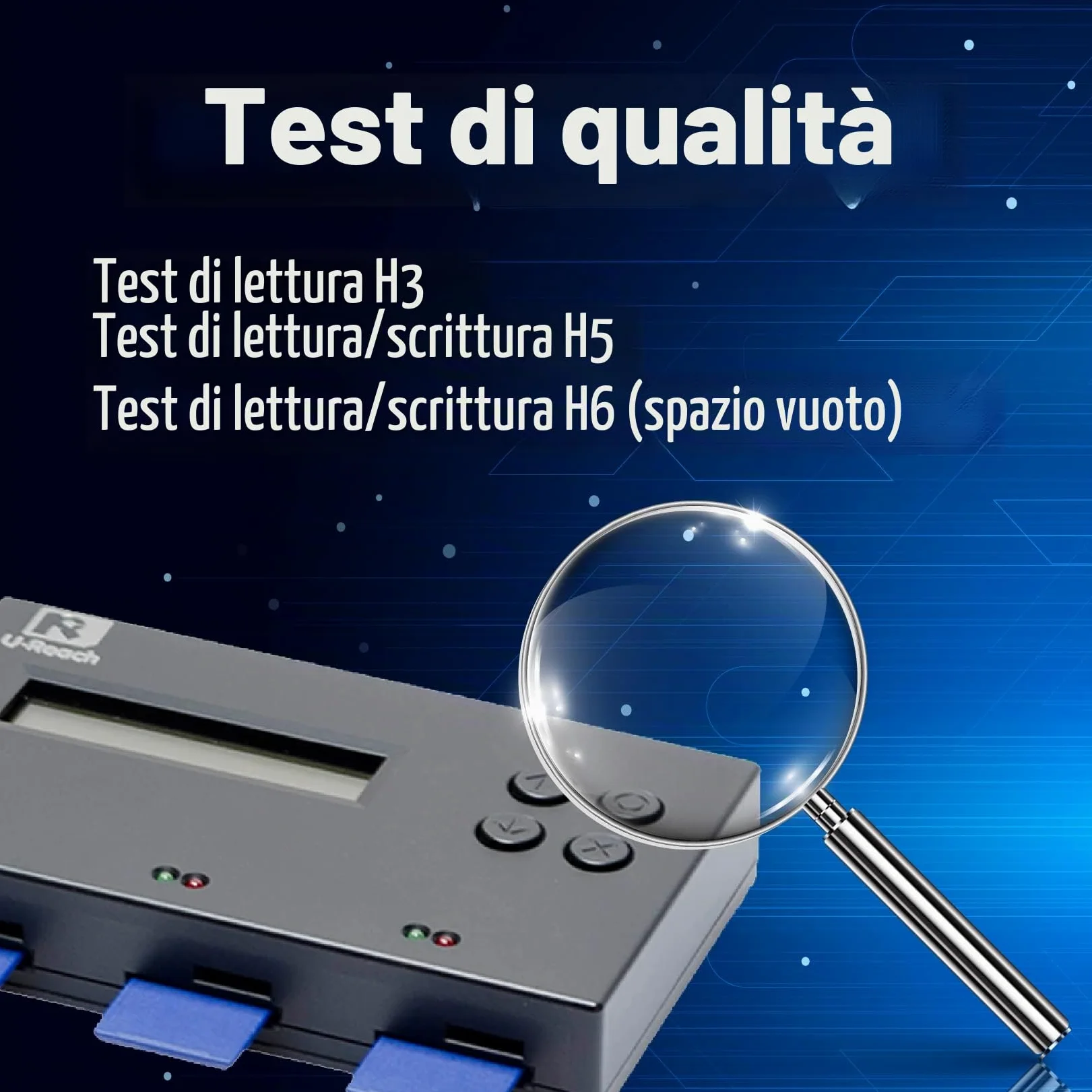 UReach SD312N - Duplicatore di schede SD MicroSD da 1 a 2 schede di memoria TF, stazione di copia per Raspberry Pi di backup dei supporti