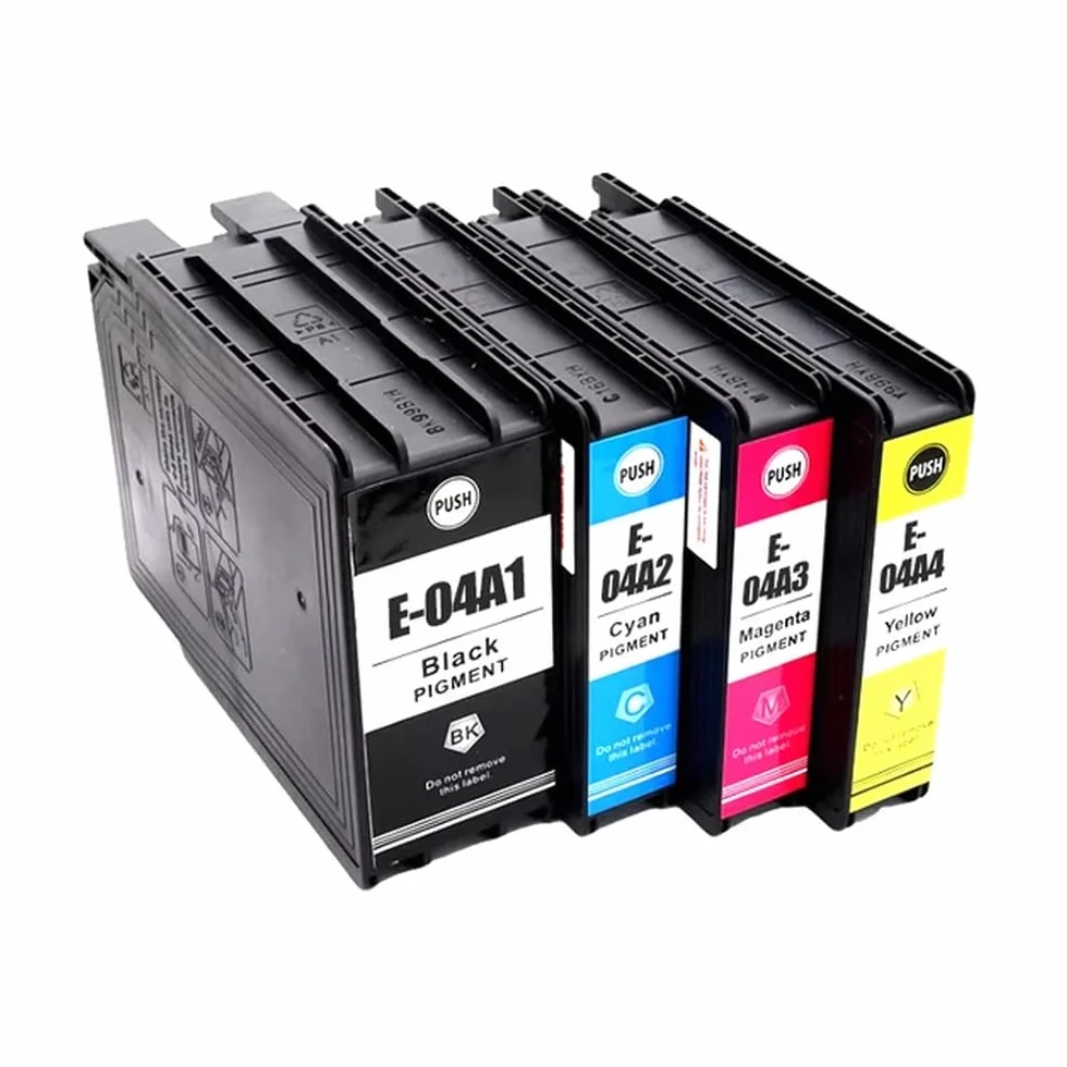 Cartuccia d'inchiostro compatibile T04A1 T04A2 T04B1 per Workforce Pro WF-C8190 WF-C8690 WF-C8610 inchiostro pigmentato (T04A1-4 1set)