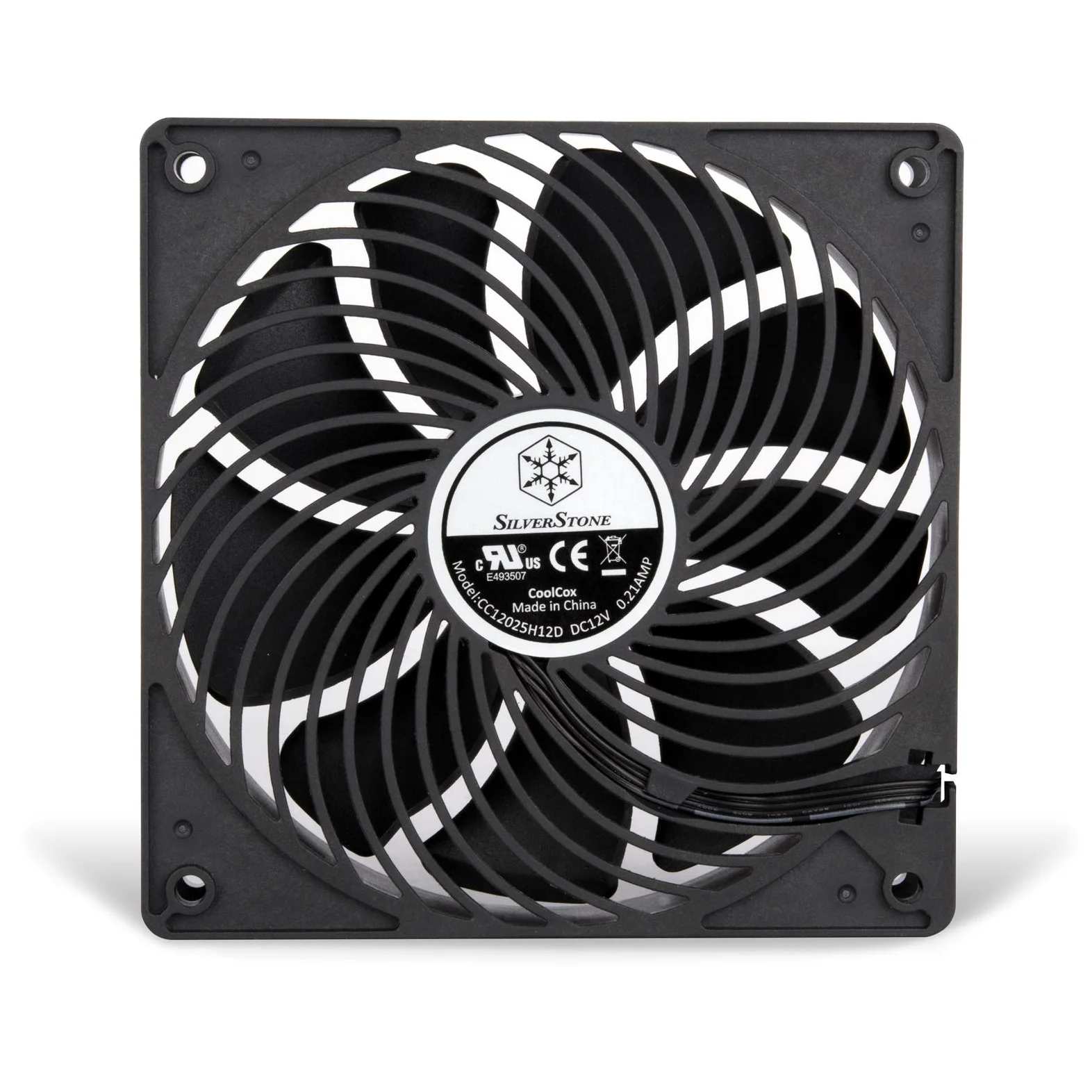 SilverStone Technology AP120i-PRO Air Penetrator 120mm Enhanced PWM Controlled Air Channeling Fan (SST-AP120I-PRO)