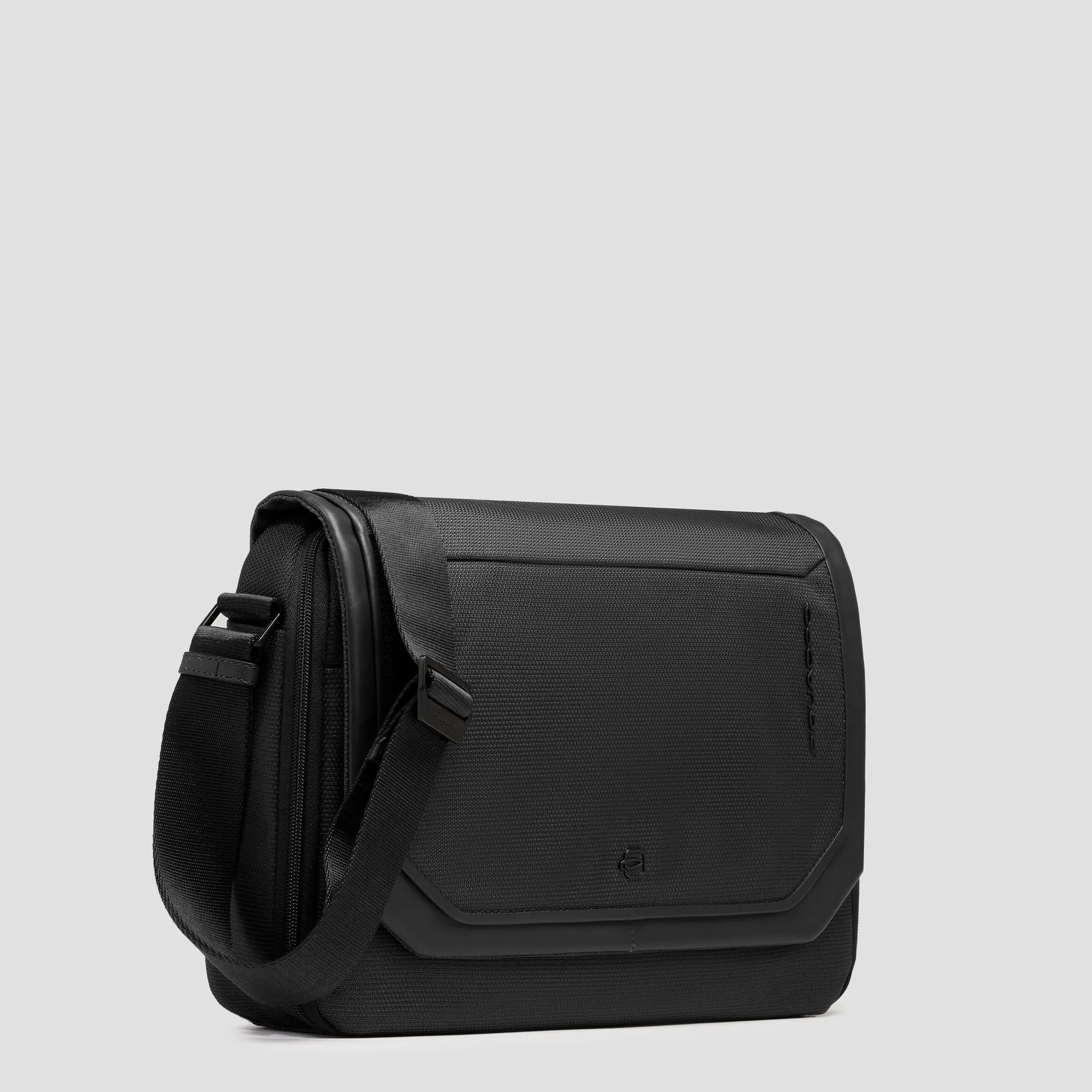 PIQUADRO Borsa messenger uomo porta iPad Uomo pelle e tessuto