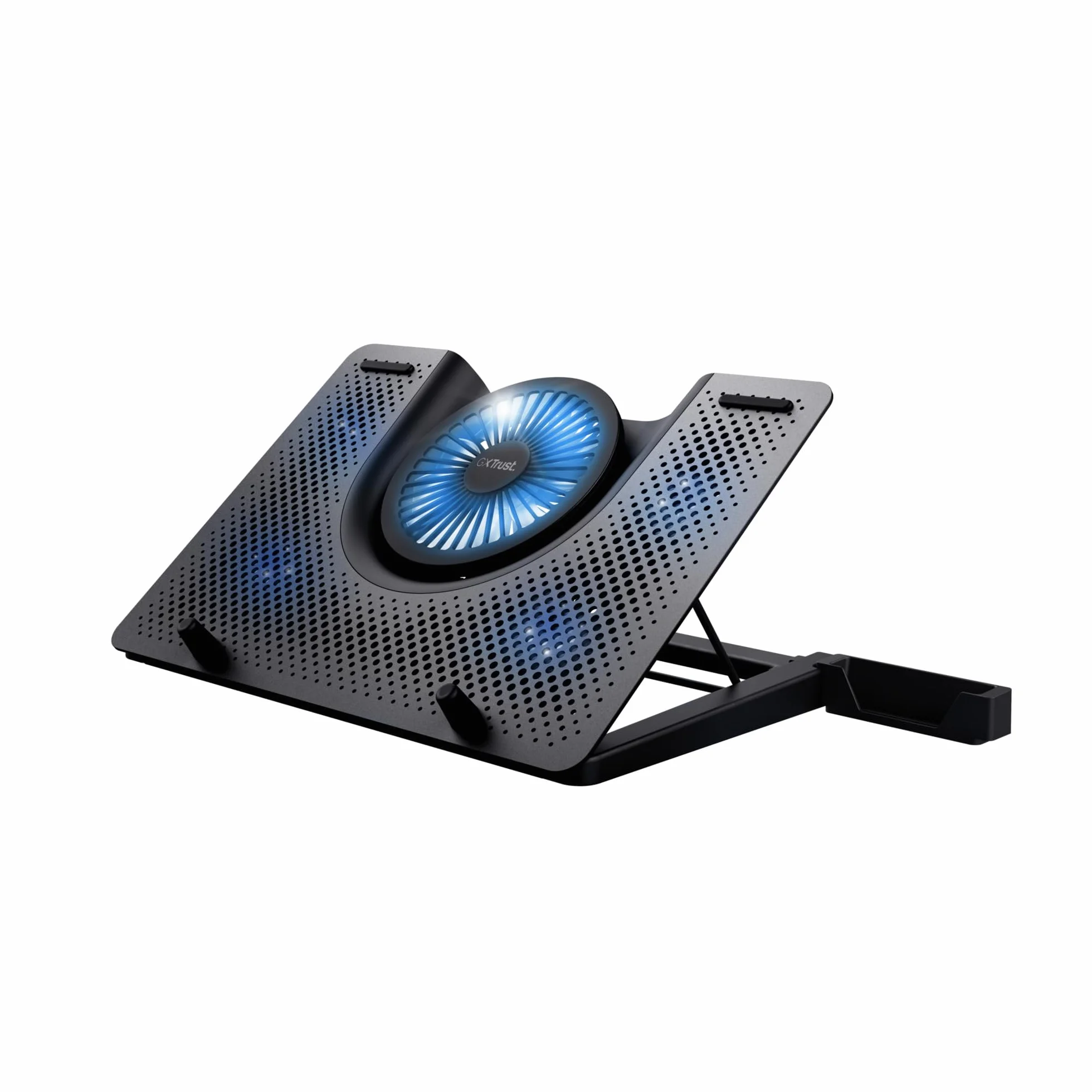 Trust Gaming GXT 1125 Quno Base di Raffreddamento per Laptop Gaming 17.3 5 Ventole LED Nero
