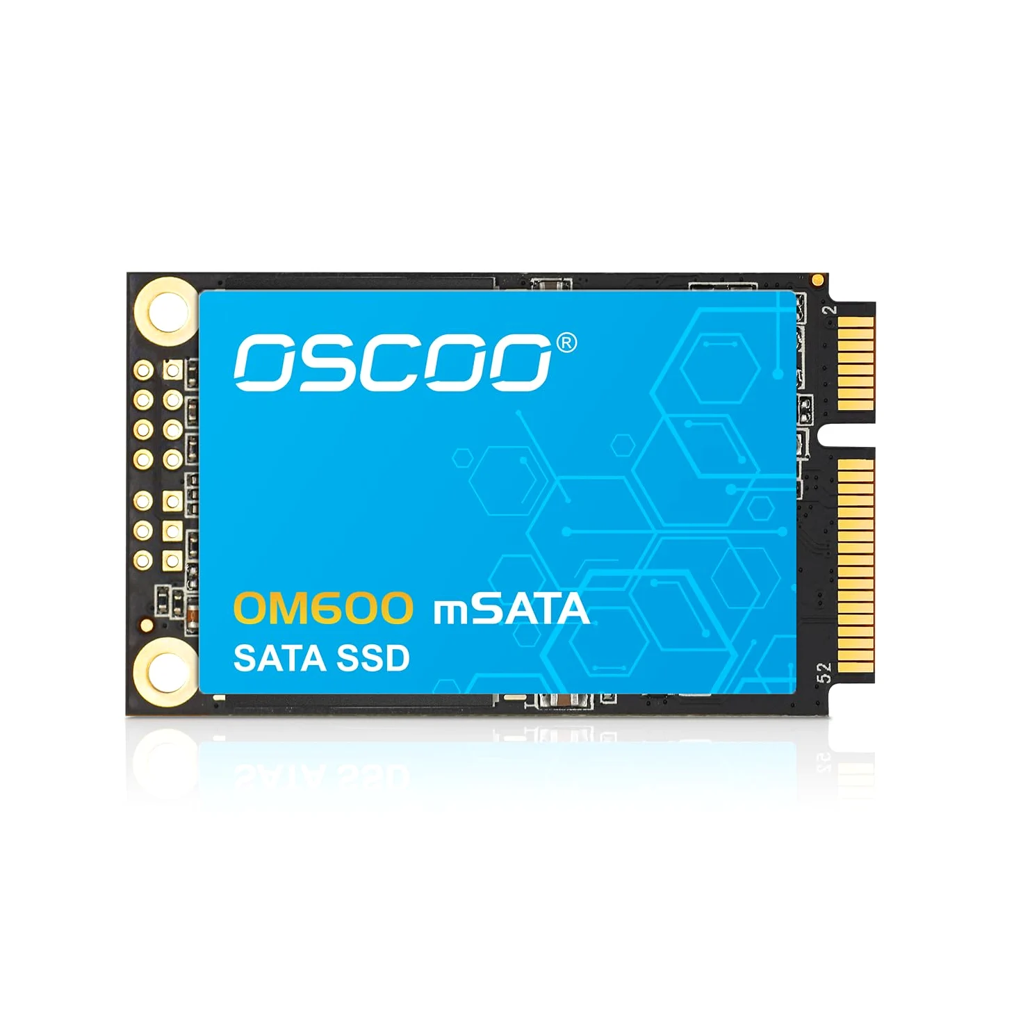 2TB mSATA SSD – Unità SSD Interna SATA III 6Gbps, fino a 550MB/s, memoria Flash 3D TLC | Soluzione ideale per laptop, Ultrabook, POS, server – OM600 | Fino a 550 MB/s in lettura/520 MB/s in scrittura, 3D NAND Flash, adatto per computer portatili, ultraboo