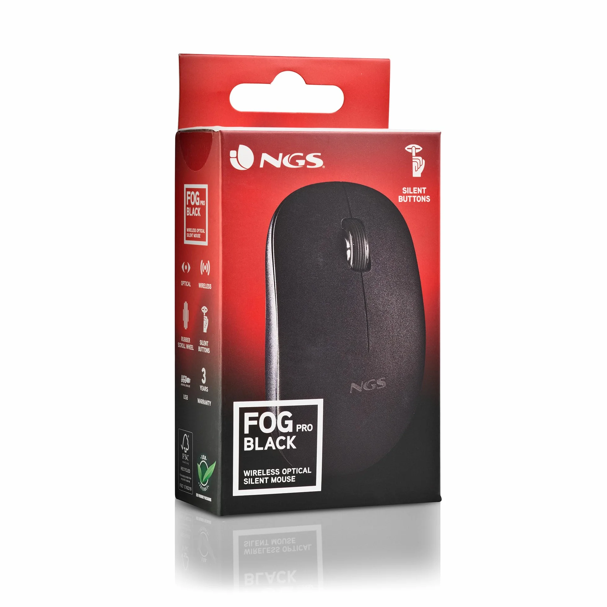 Ngs Fog Pro Wireless Mouse One Size