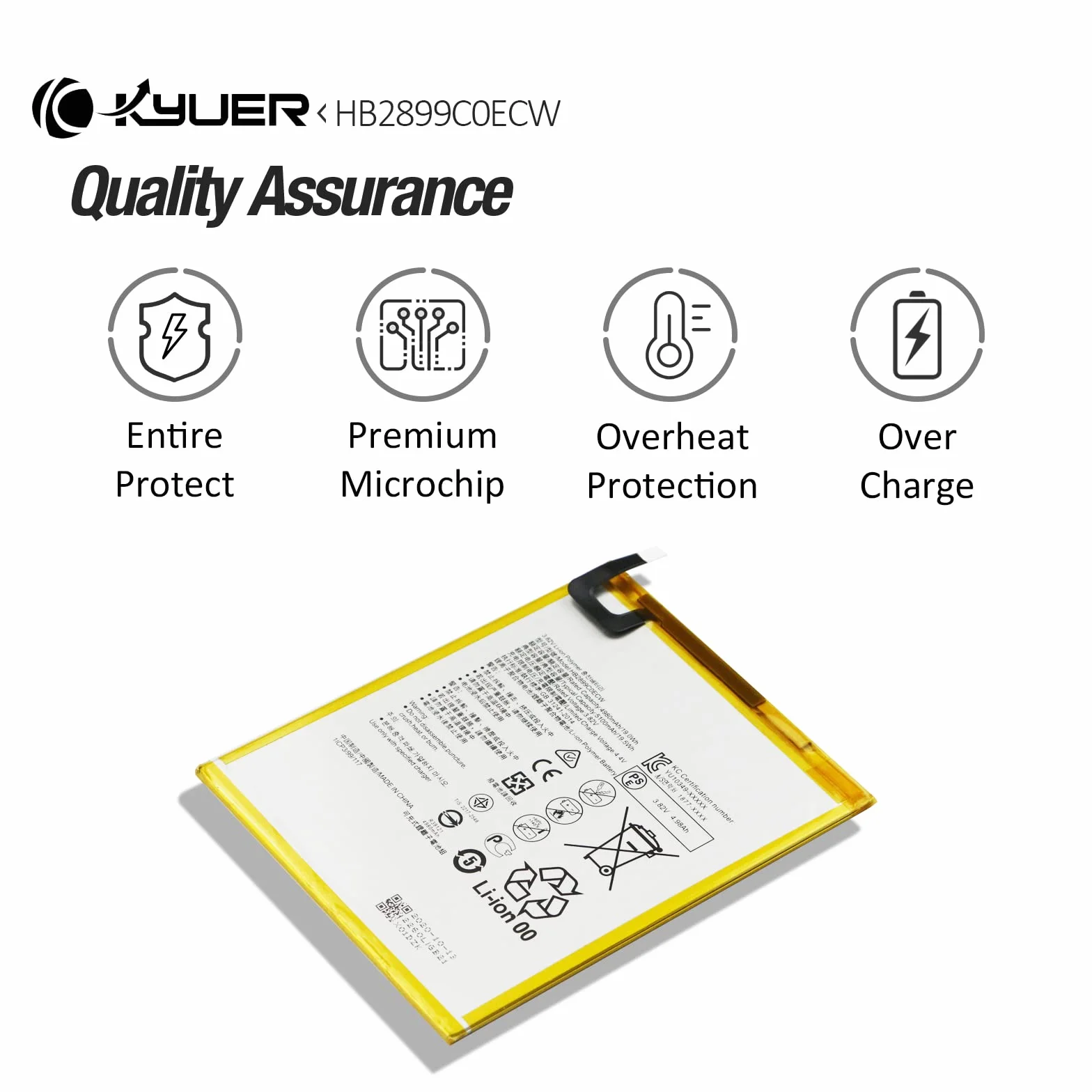 K KYUER HB2899C0ECW Tablet Batteria compatibile con Huawei MediaPad M3 M5 8.4" & Huawei MediaPad T5 10.1"BTV-DL09 BTV-W09 SHT-AL09 SHT-W09 AGS2-W09 AGS2-W19 AGS2-L03 AGS2-L09 Laptop Battery with Tools