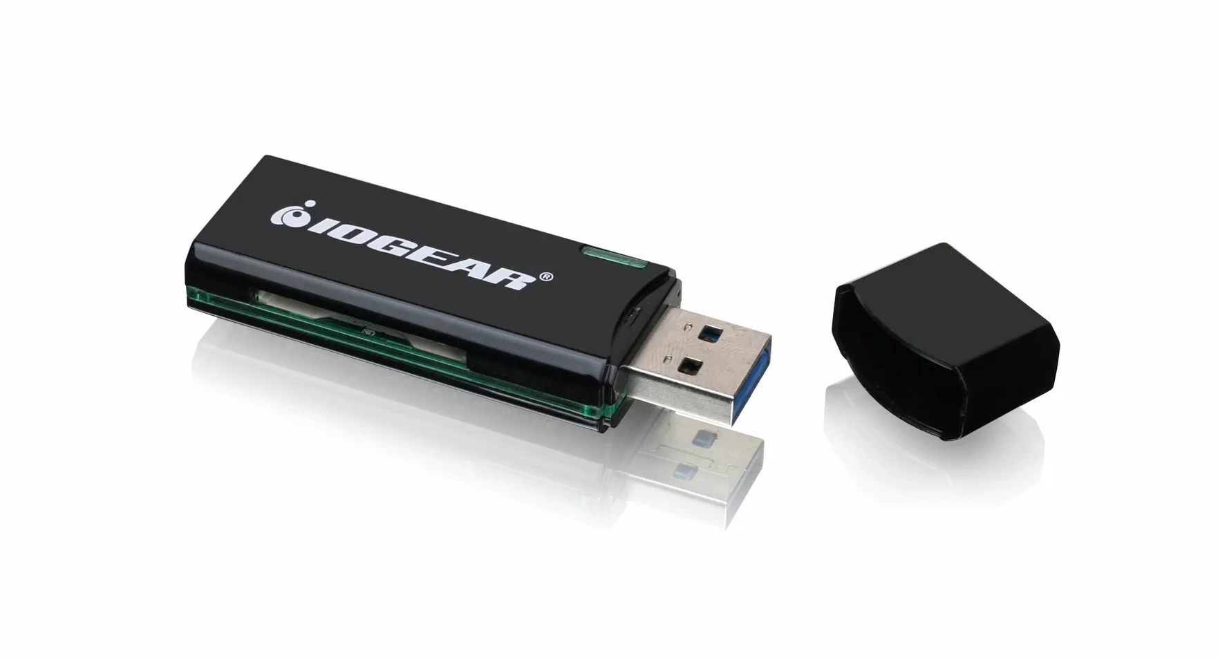 iogear GFR304SD USB 3.0 Nero Lettore di schede