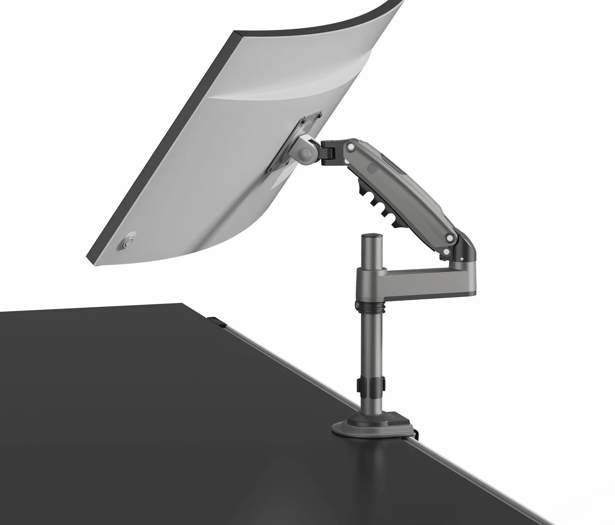 Supporto da tavolo con molla a gas per schermi LCD da 17-30 pollici con VESA max. 100 x 100 mm, fino a 9 kg