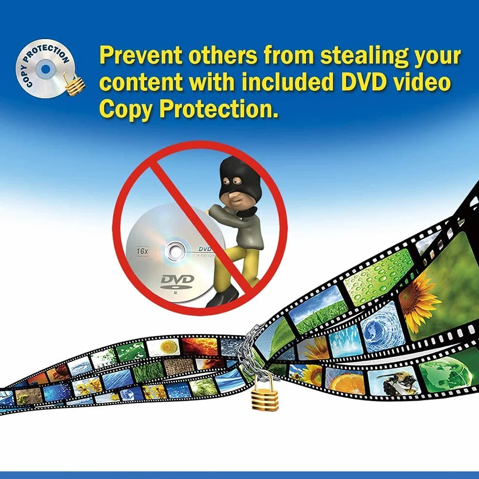 24X 1 a 1 CD DVD M-Disc supportato Duplicatore Torre fotocopiatrice con protezione copia gratuita