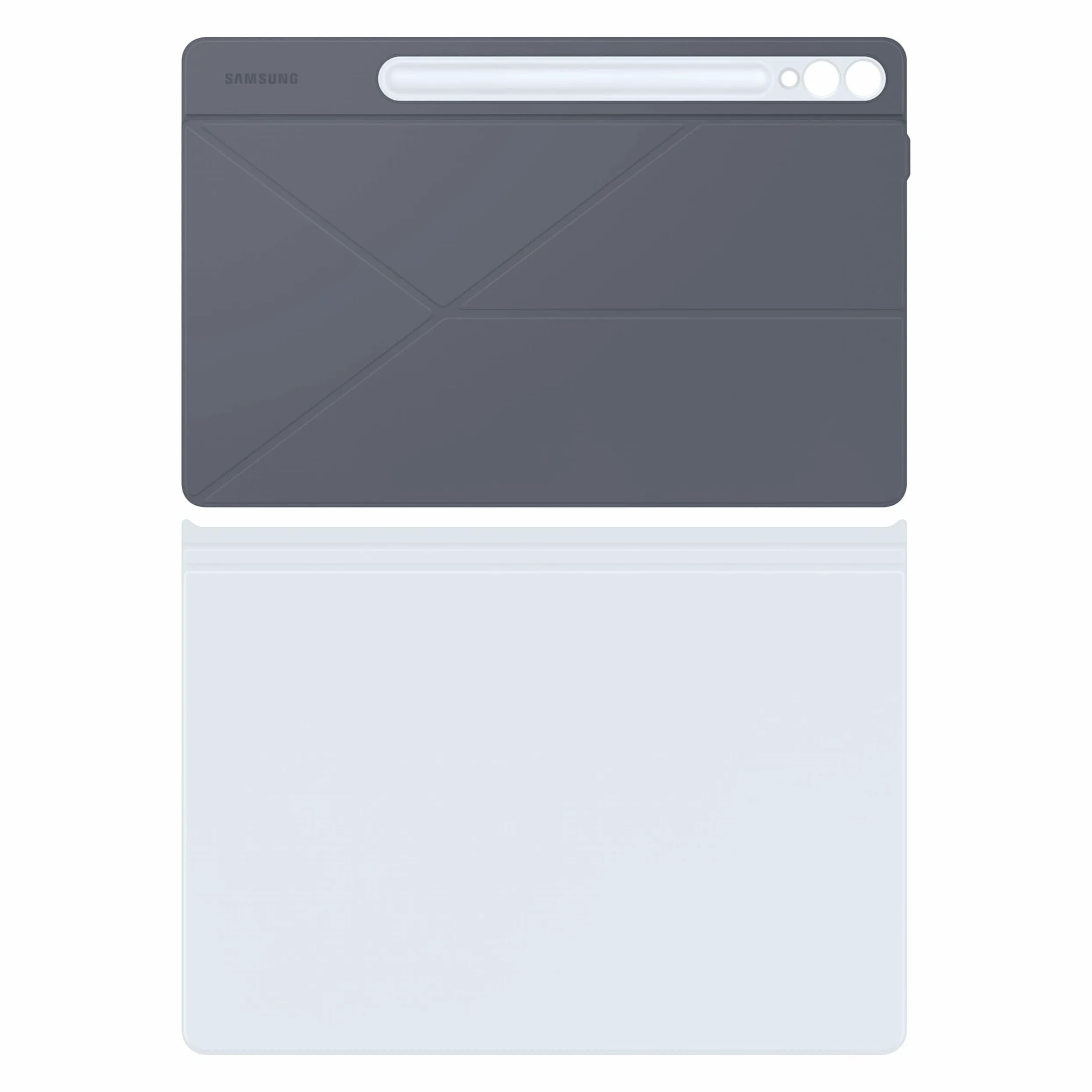 SAMSUNG Galaxy Tab S10+ Smart Book Cover, Custodia protettiva per tablet, modalità ritratto e orizzontale, piattaforma staccabile, accensione e spegnimento automatico dello schermo, versione USA, blu