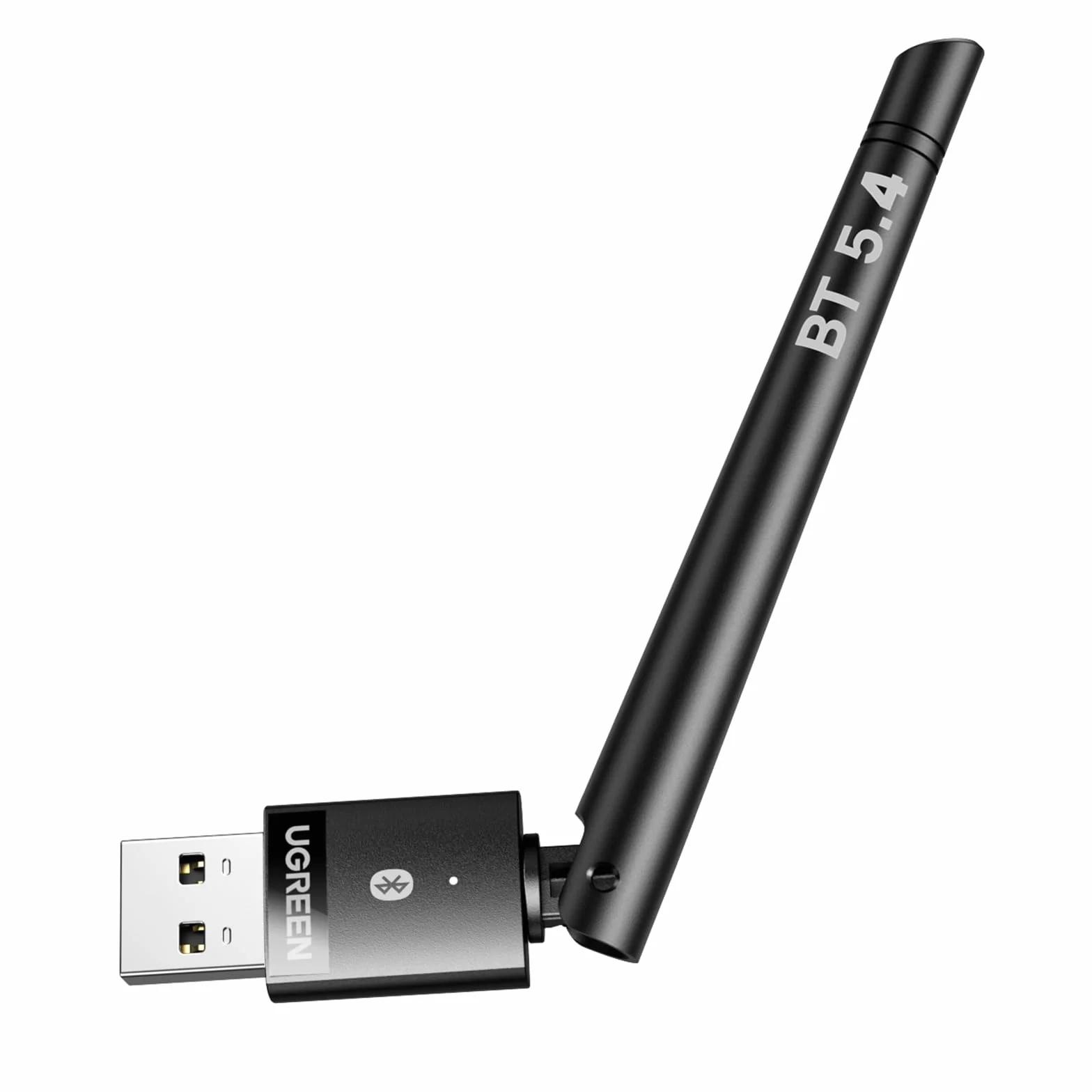UGREEN Adattatore Bluetooth 5.4 USB Antenna Chiavetta Trasmettitore per PC Windows 11 10 8.1 Plug Play Dongle ad Alta Portata per Mouse Tastiera Cuffie Cellulare Controller