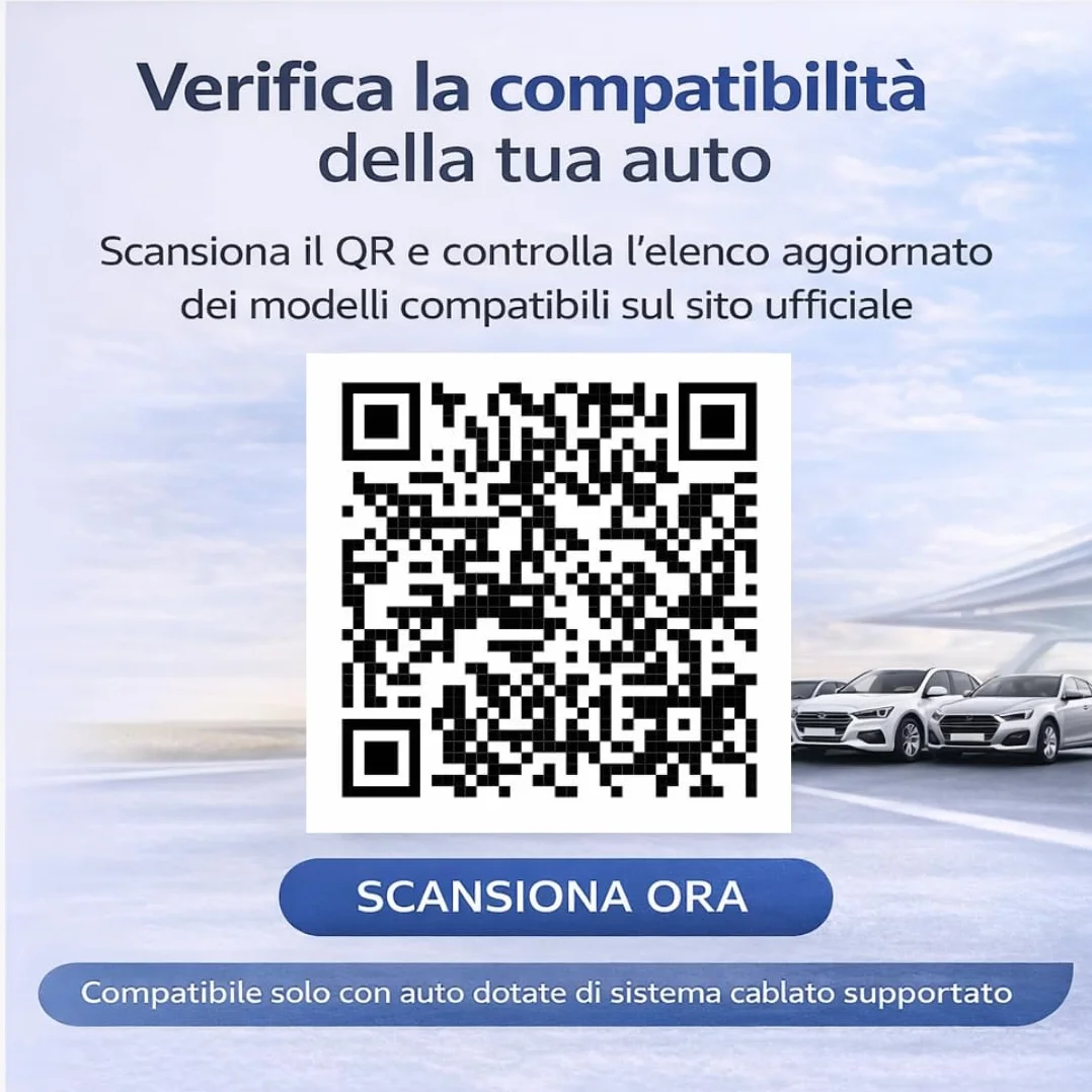 MINI Adattatore CarPlay Wireless per iPhone 2026, Connessione Bluetooth 5.3 Stabile, Wi-Fi 6 Dual Band ad Alta Velocità, USB-A/USB-C, Compatibile iOS 10+