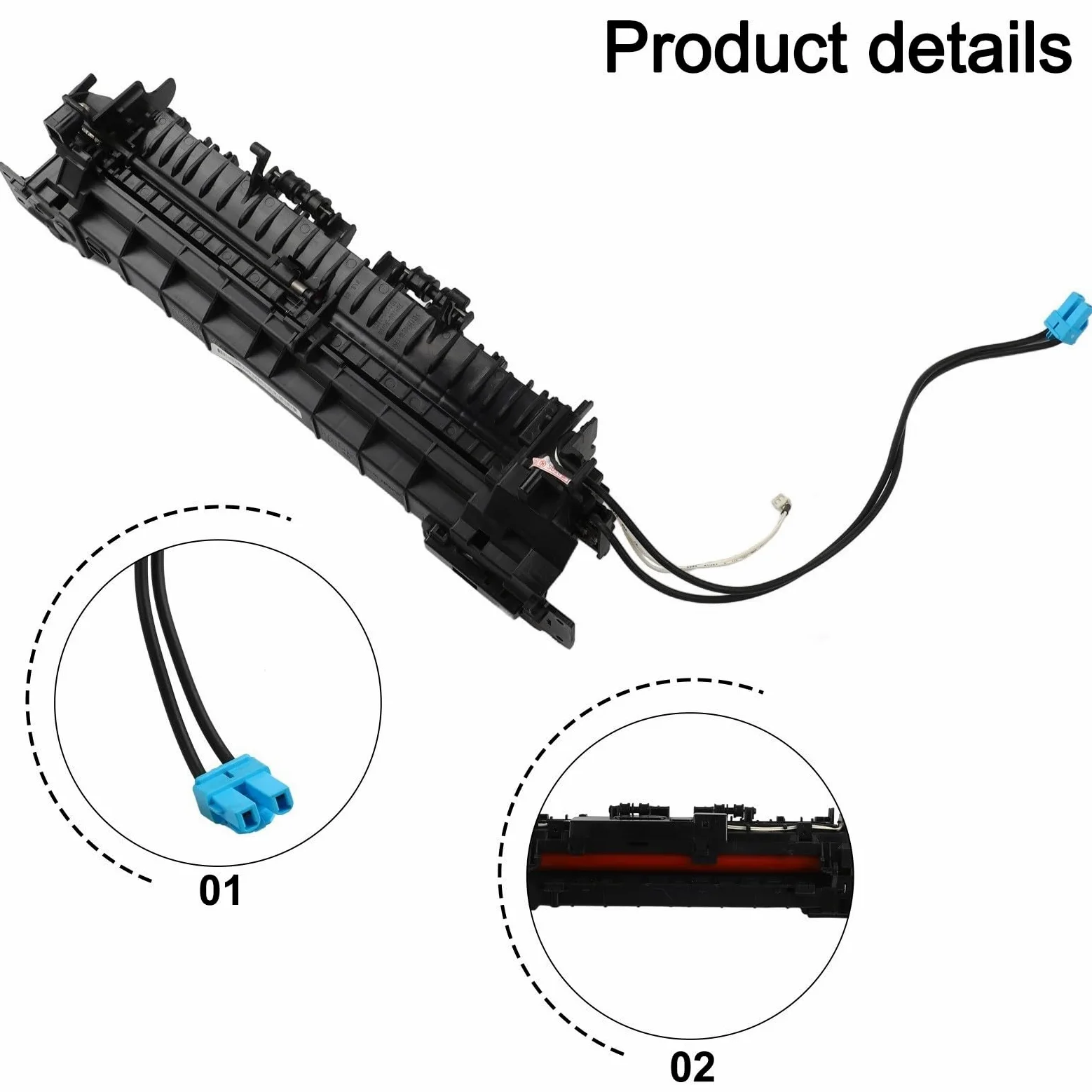 JC91-01079A - Unità di fissaggio per Samsung CLP-365, CLX-3305, Xpress C410/C430/C460/C480-110 V, struttura in metallo e plastica (220 V)