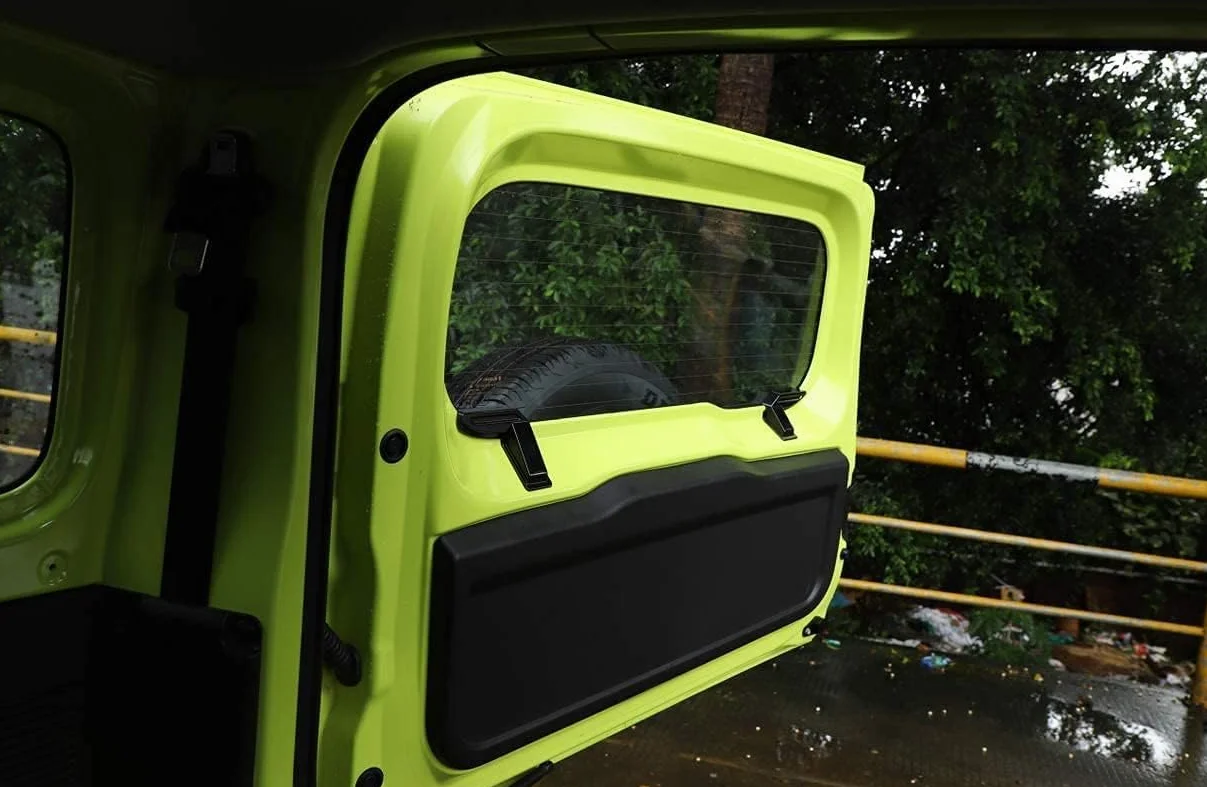Copertura del cavo termico del lunotto posteriore per Suzuki Jimny JB64 JB74 2019-2023, protezione per il riscaldamento del lunotto posteriore, protezione del deumidificatore, protezione dal vento